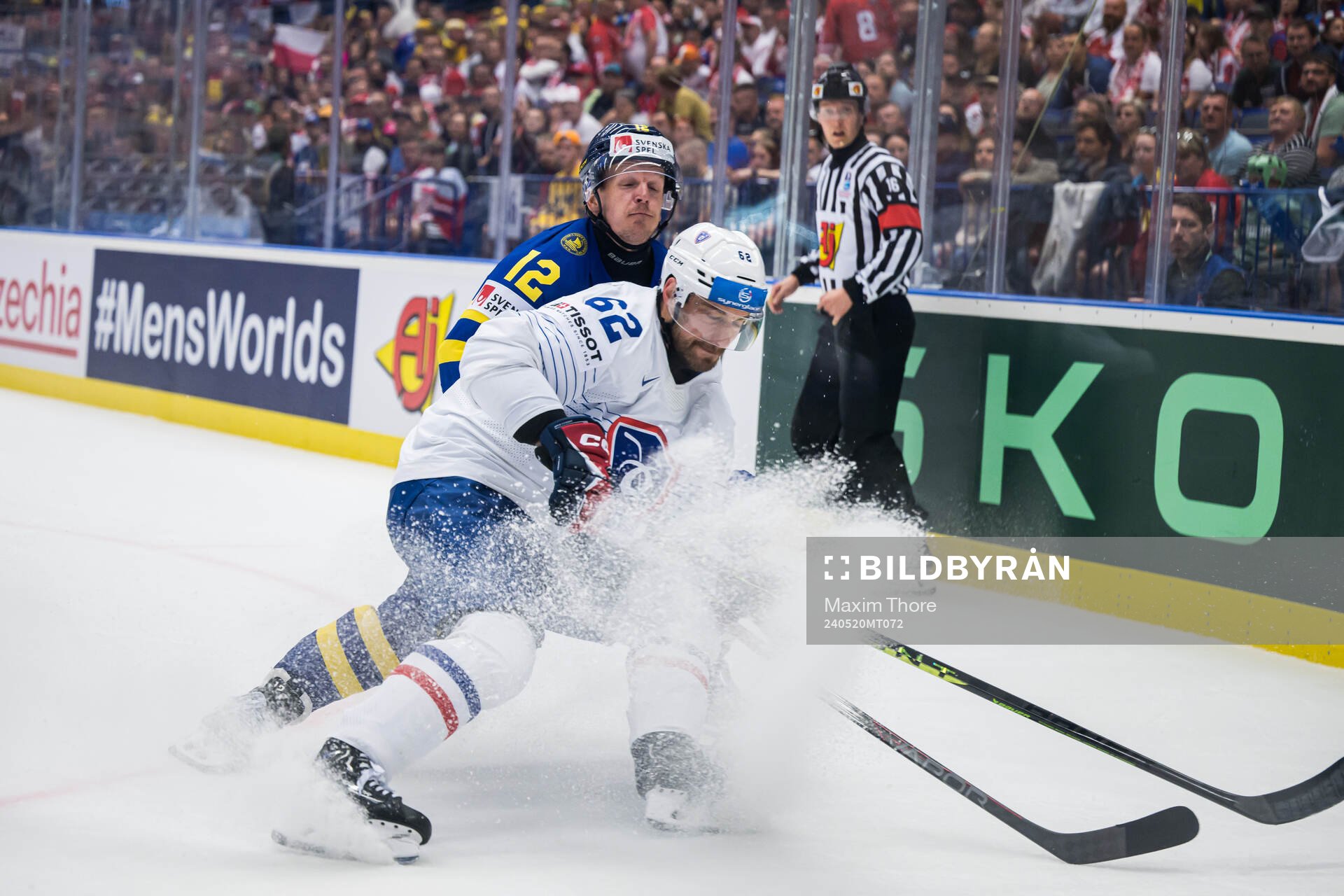 Max Friberg of Sweden and Florian Chakiachvili of France