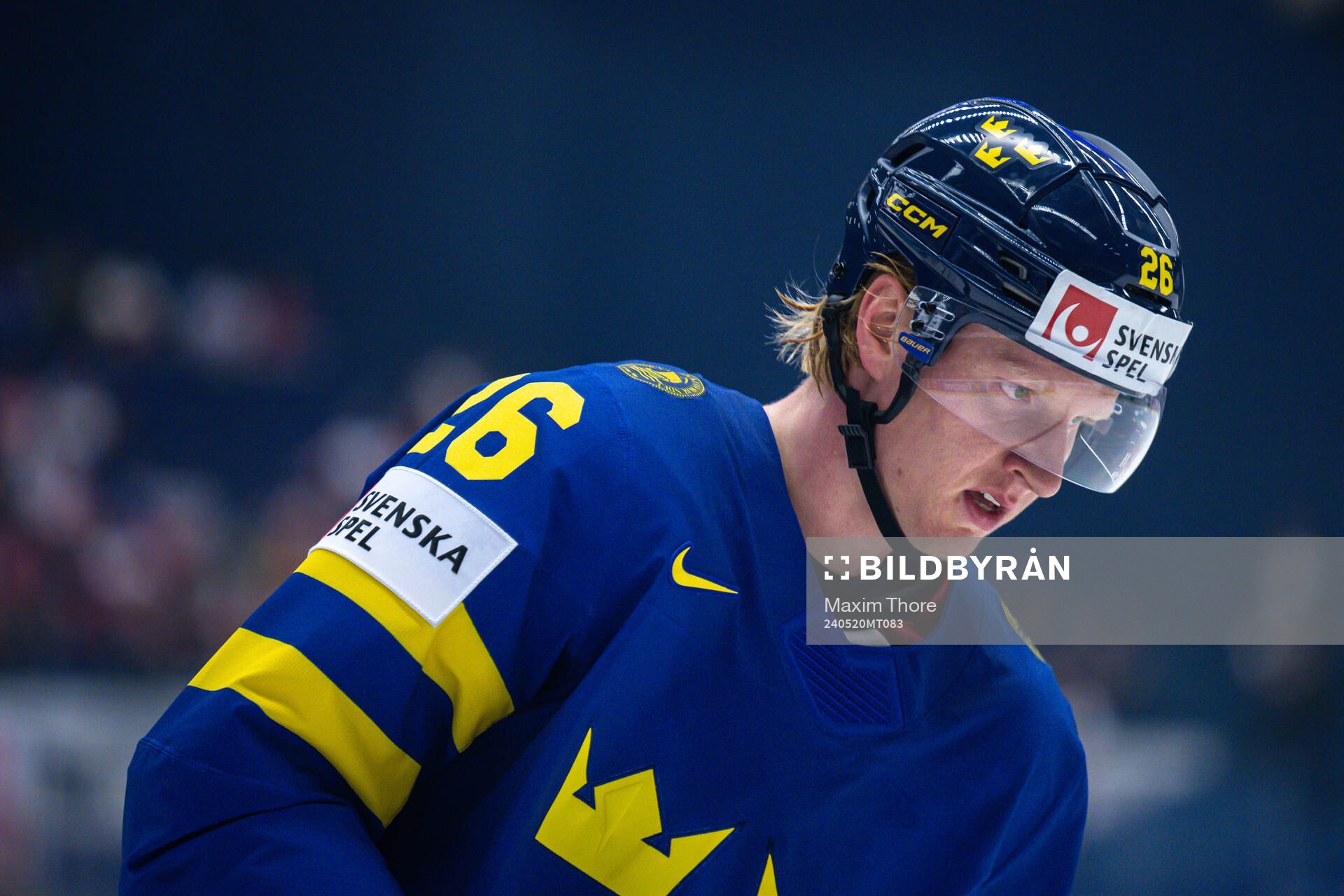 Rasmus Dahlin of Sweden