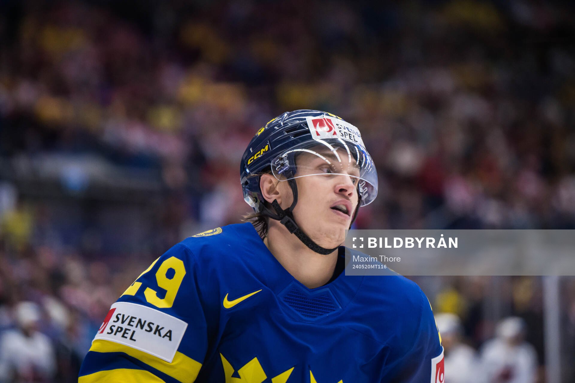 Pontus Holmberg of Sweden