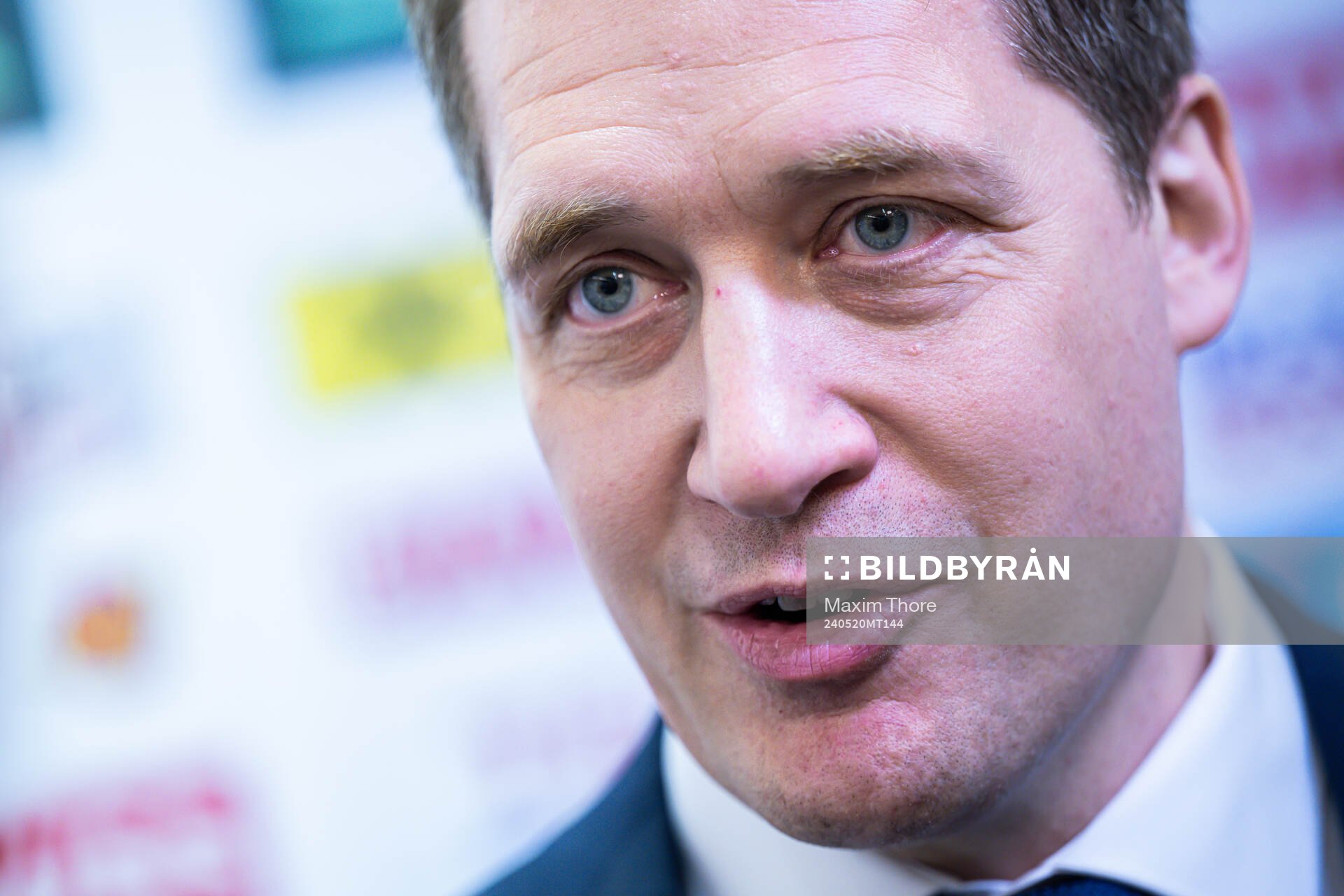 Head coach Sam Hallam of Sweden