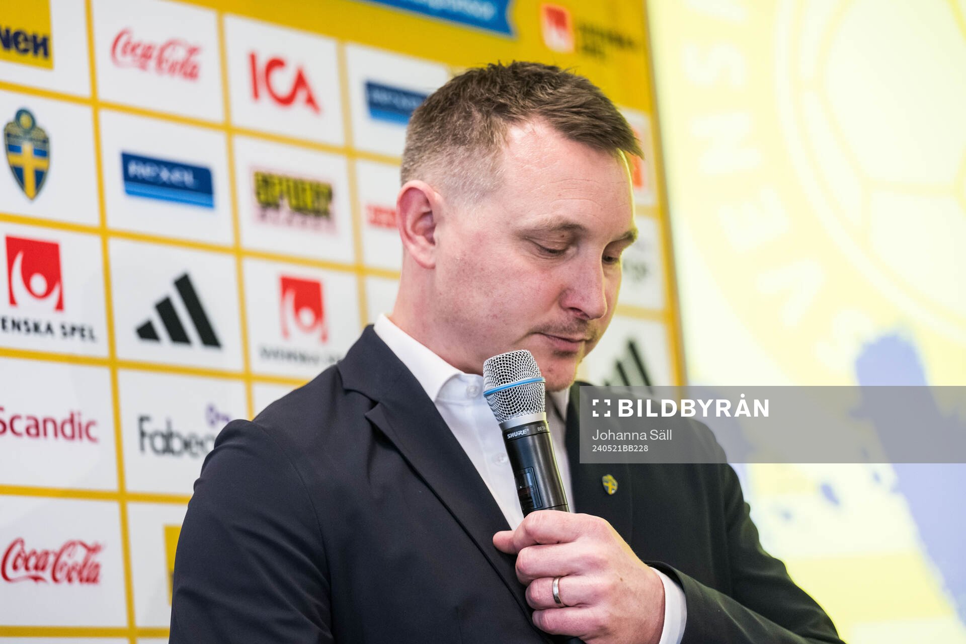 Kim Källström, head of football at the Swedish football