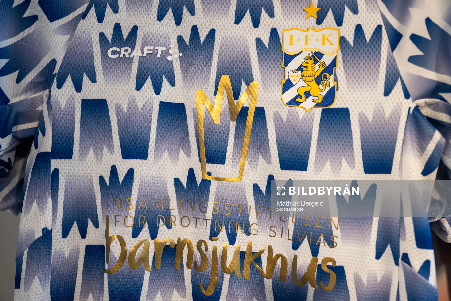 Replica av matchtröja som görs i samarbete med