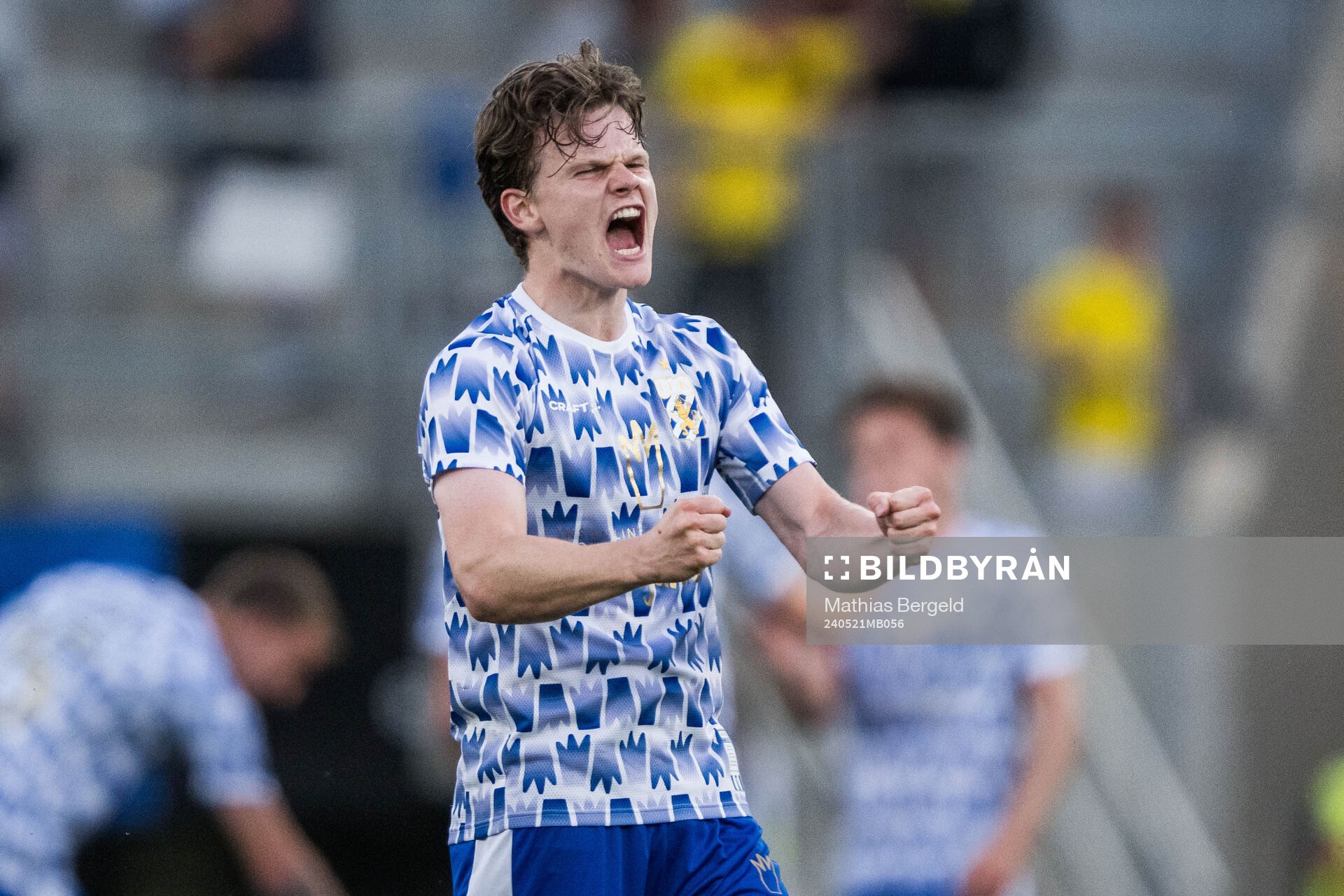 IFK Göteborgs Kolbeinn Thordarson jublar