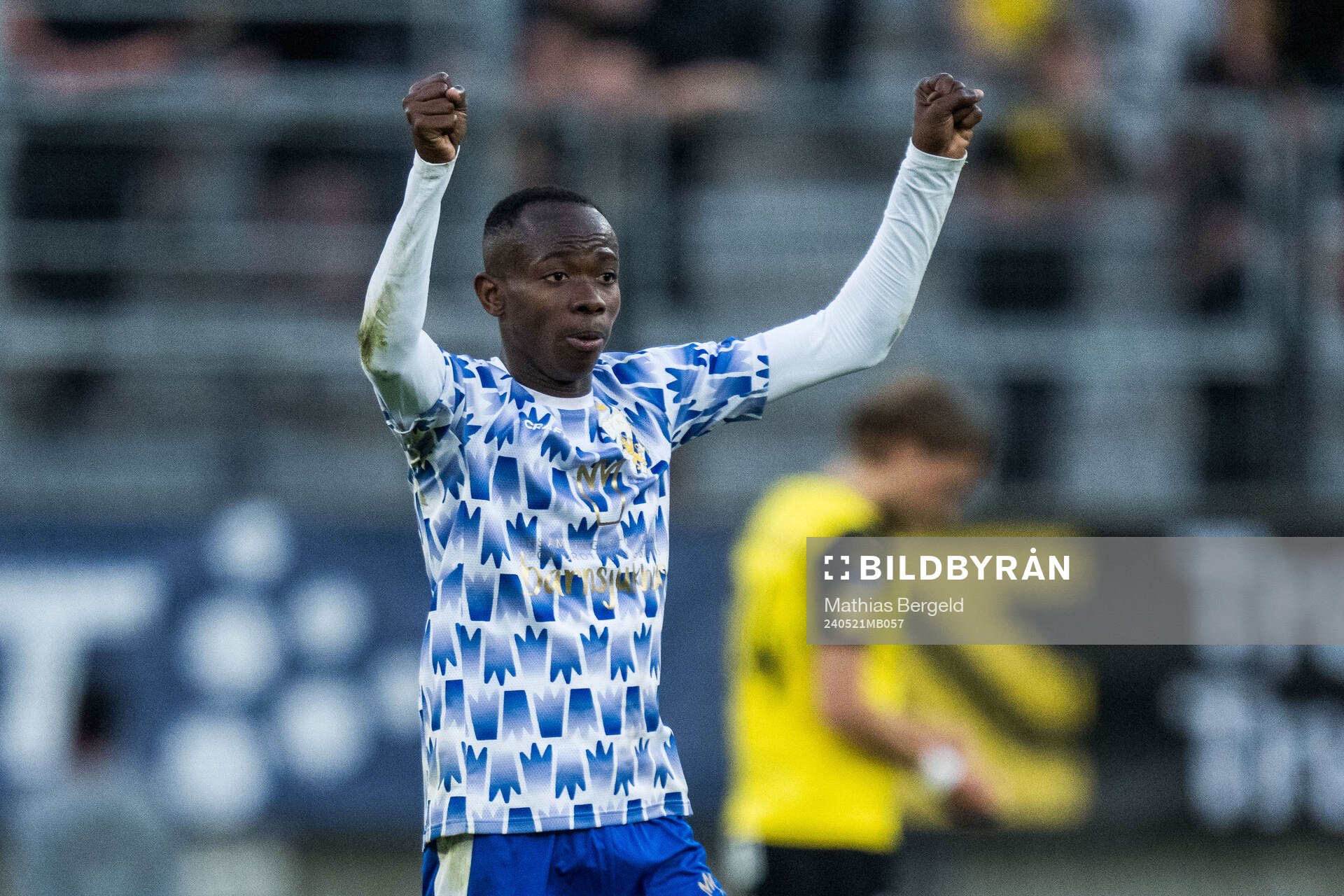 IFK Göteborgs Malick Junior Yalcouye jublar