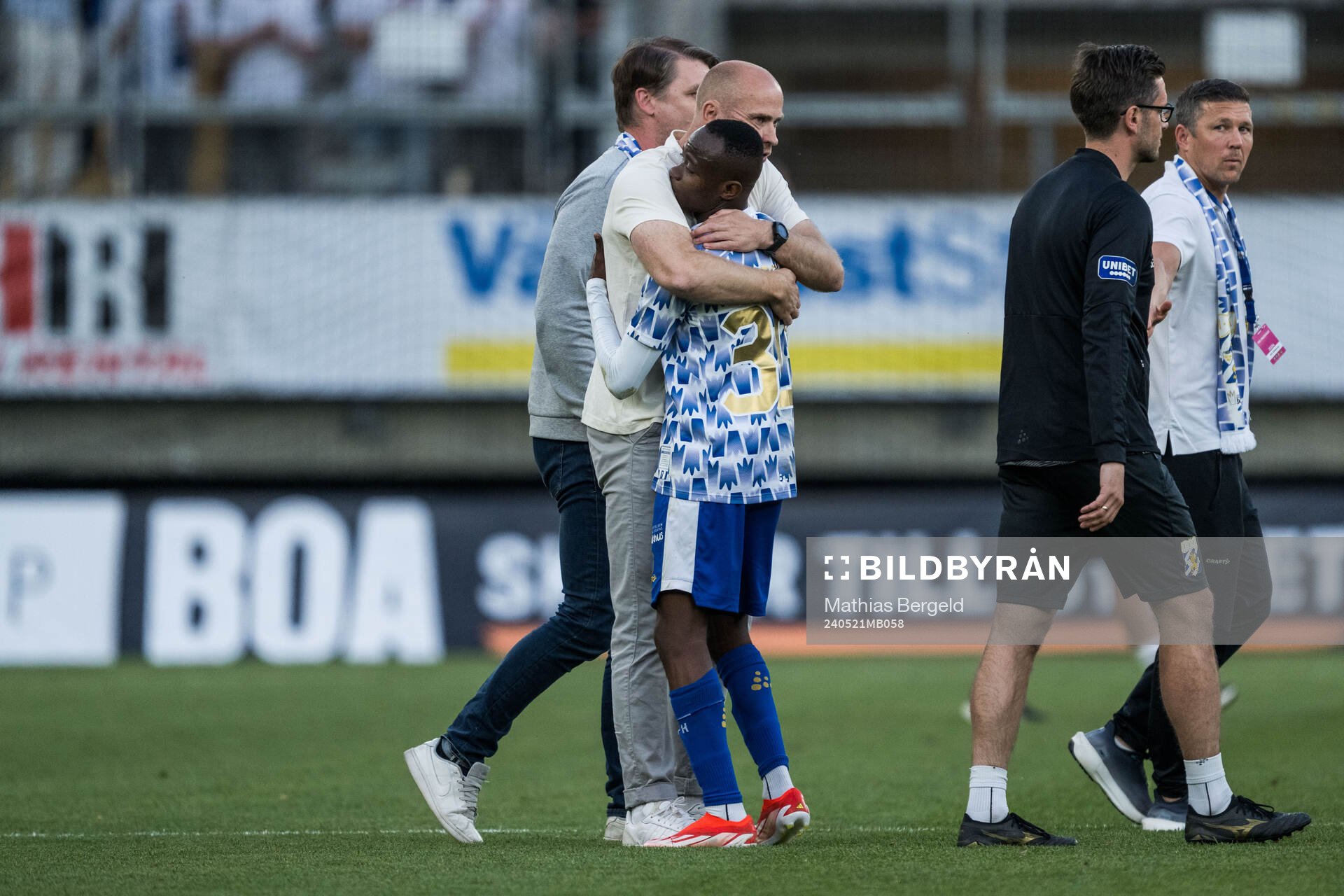 IFK Göteborgs tränare Jens Berthel Askou och Malick