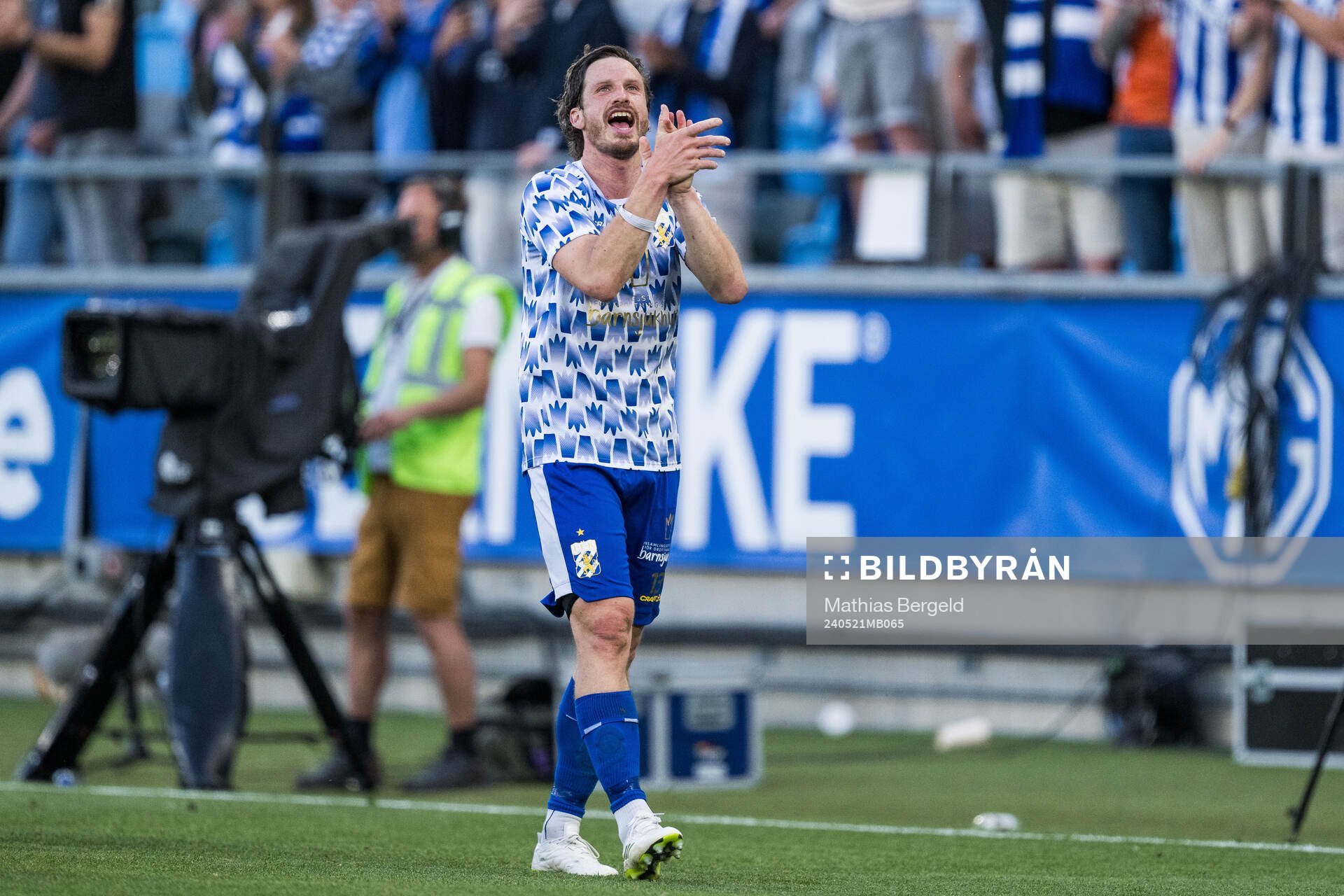 IFK Göteborgs Gustav Svensson jublar