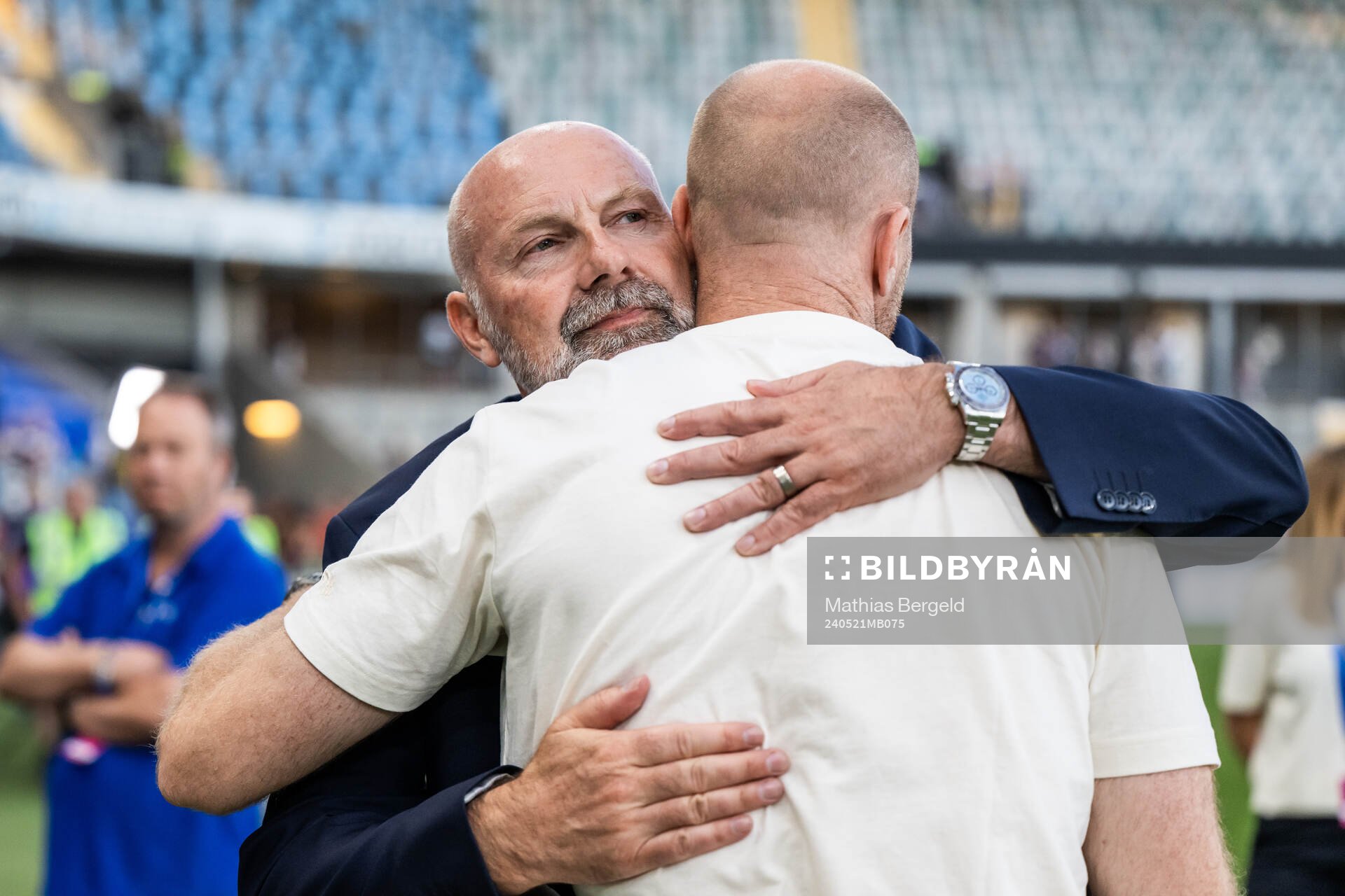 IFK Göteborgs klubbchef Håkan Mild och tränare Jens