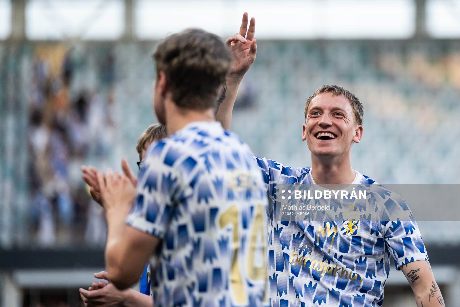 IFK Göteborgs Sebastian Hausner jublar