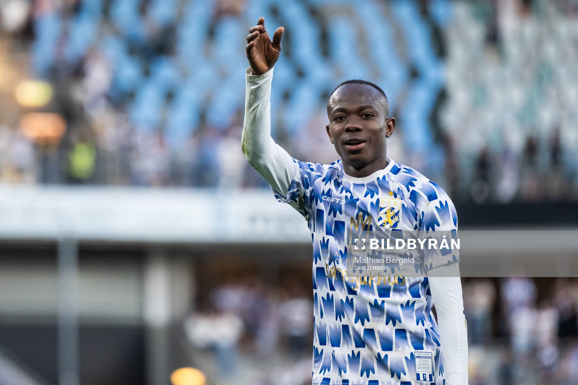 IFK Göteborgs Malick Junior Yalcouye jublar