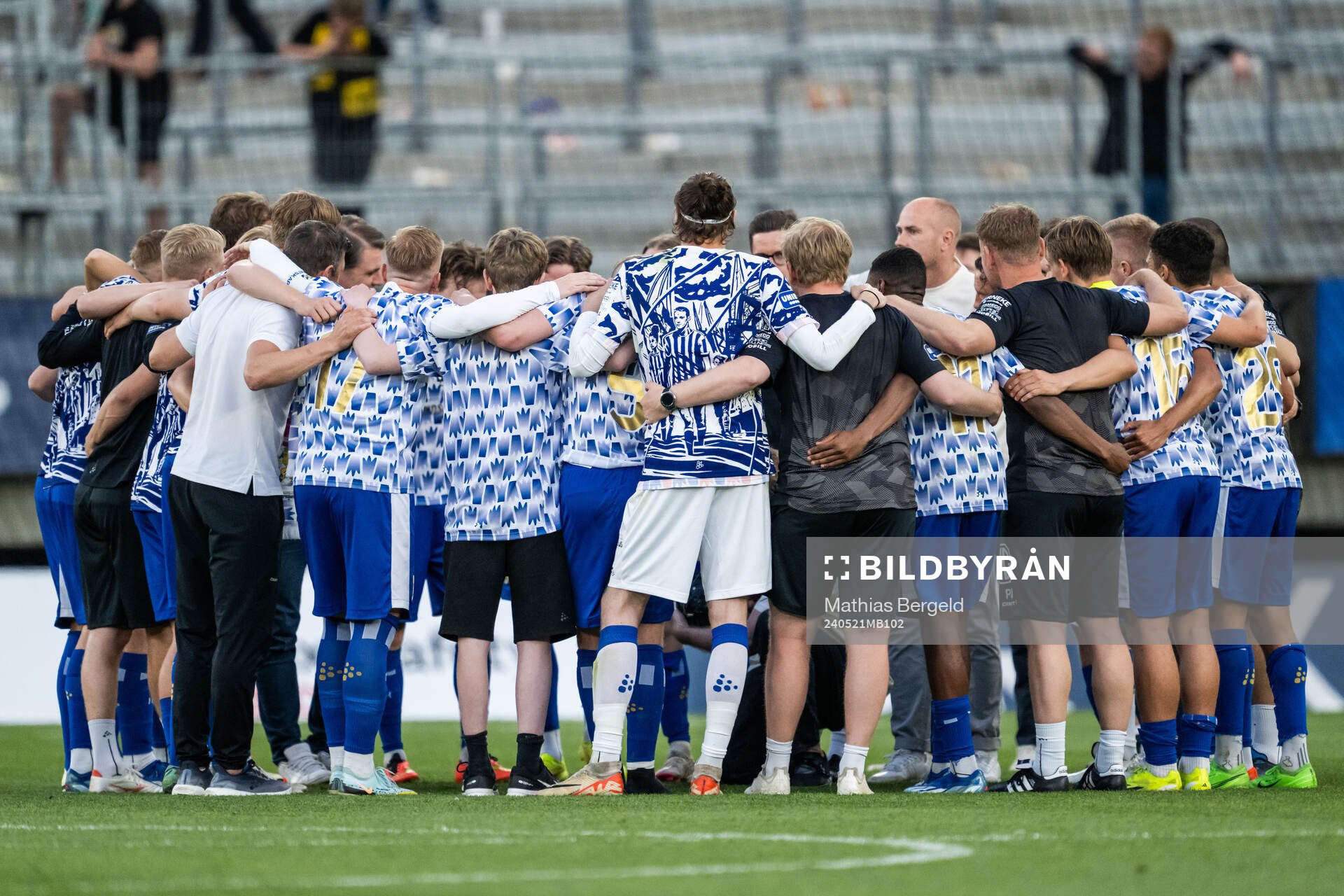 IFK Göteborgs spelare samlas