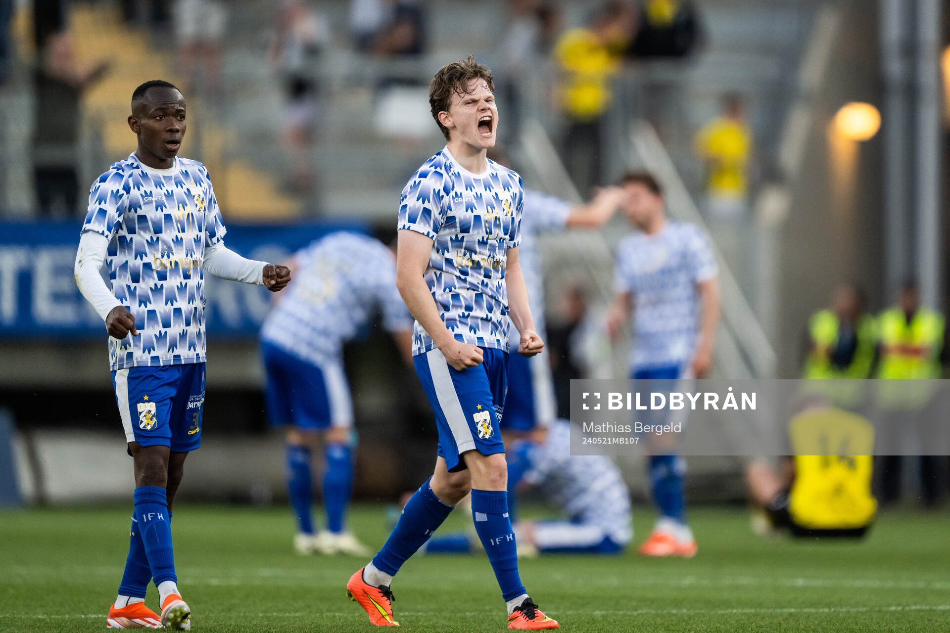 IFK Göteborgs Malick Junior Yalcouye och Kolbeinn