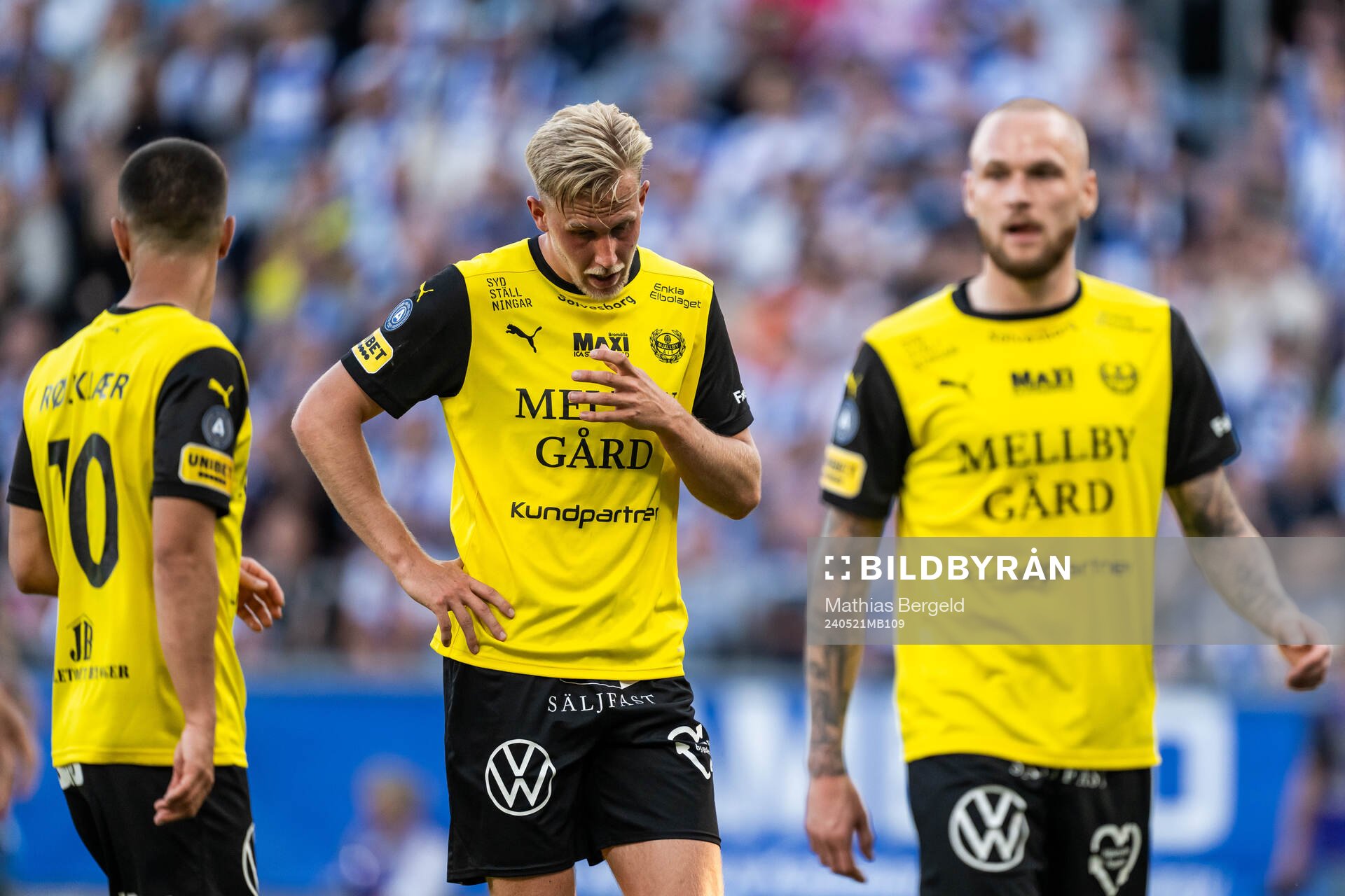 Mjällbys Herman Johansson deppar