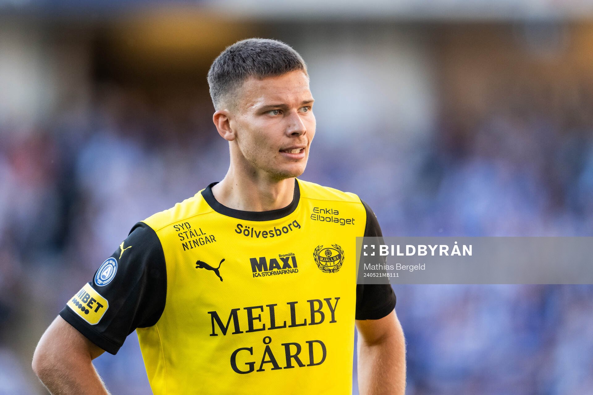 Mjällbys Arvid Brorsson deppar