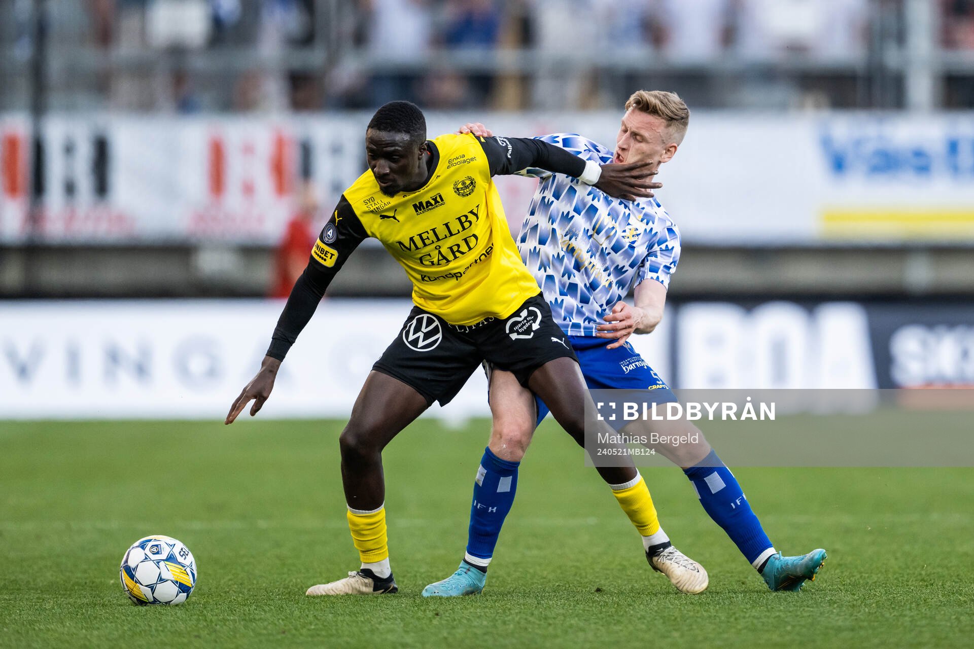 Mjällbys Seedy Imam Jagne och IFK Göteborgs Sebastian