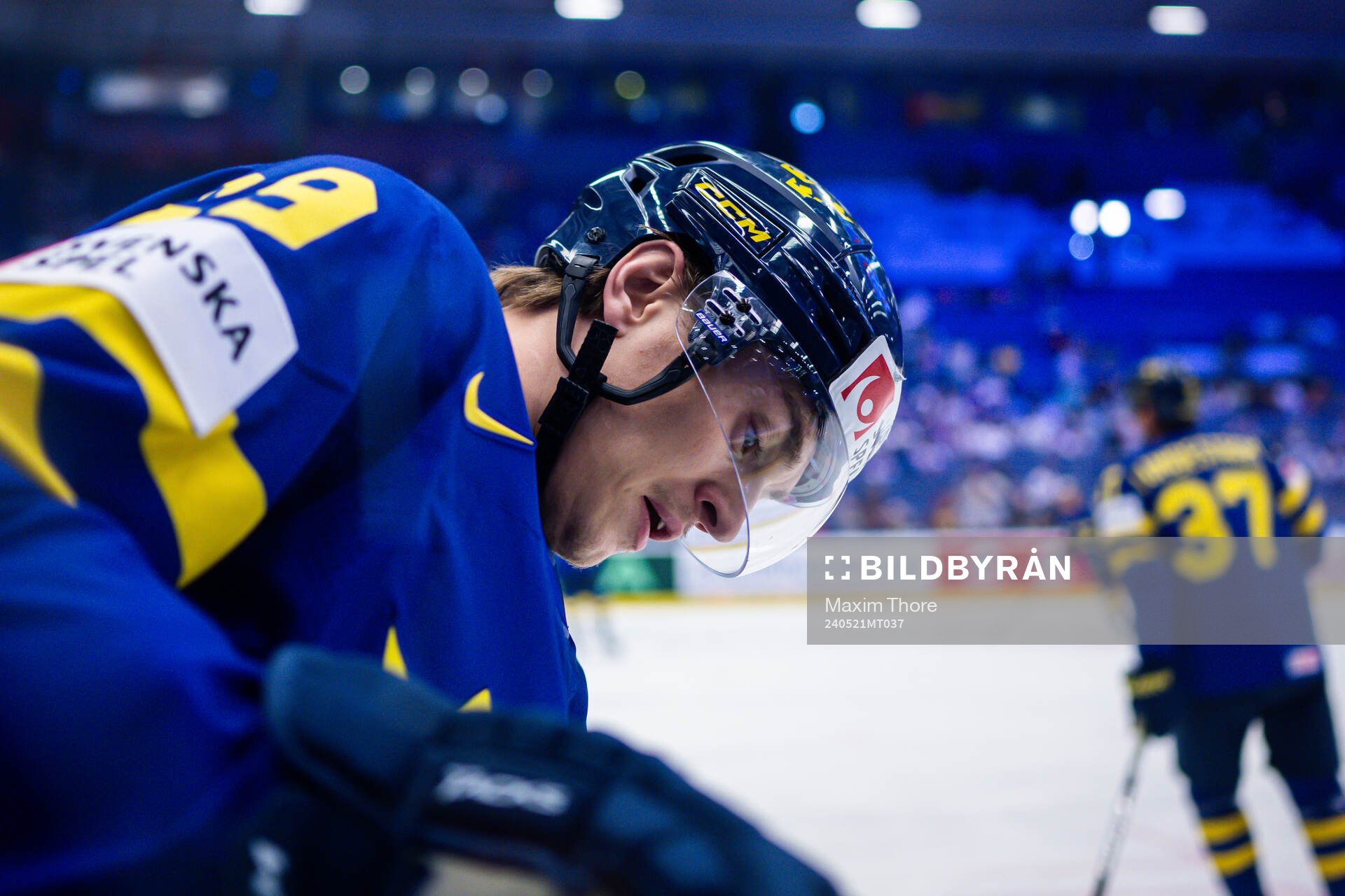 Pontus Holmberg of Sweden