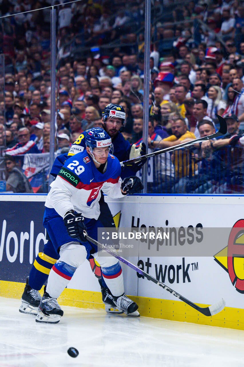 Michal Ivan of Slovakia and Marcus Pettersson of Sweden