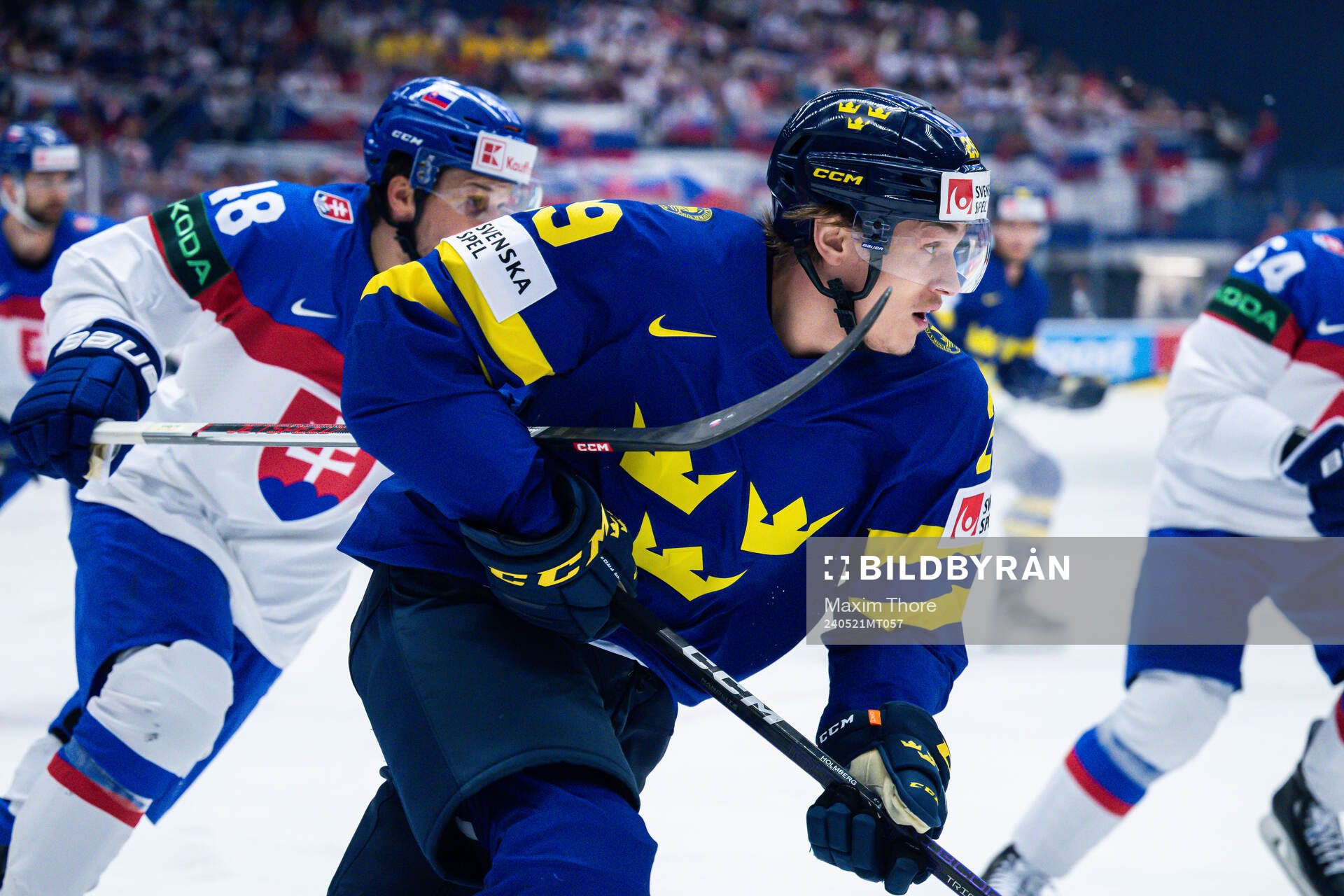 Pontus Holmberg of Sweden
