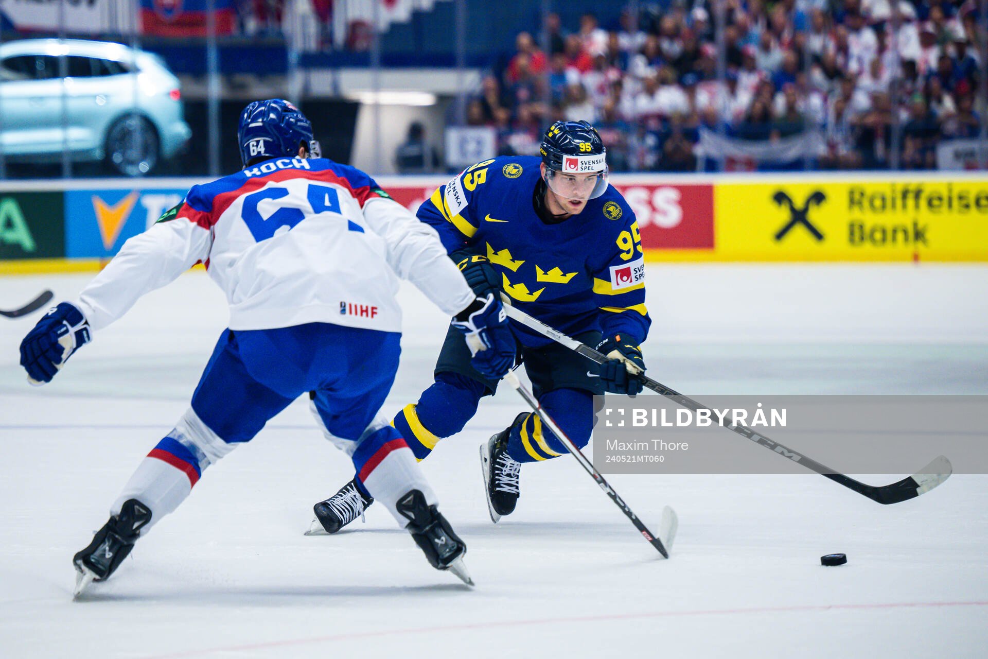 André Burakovsky of Sweden