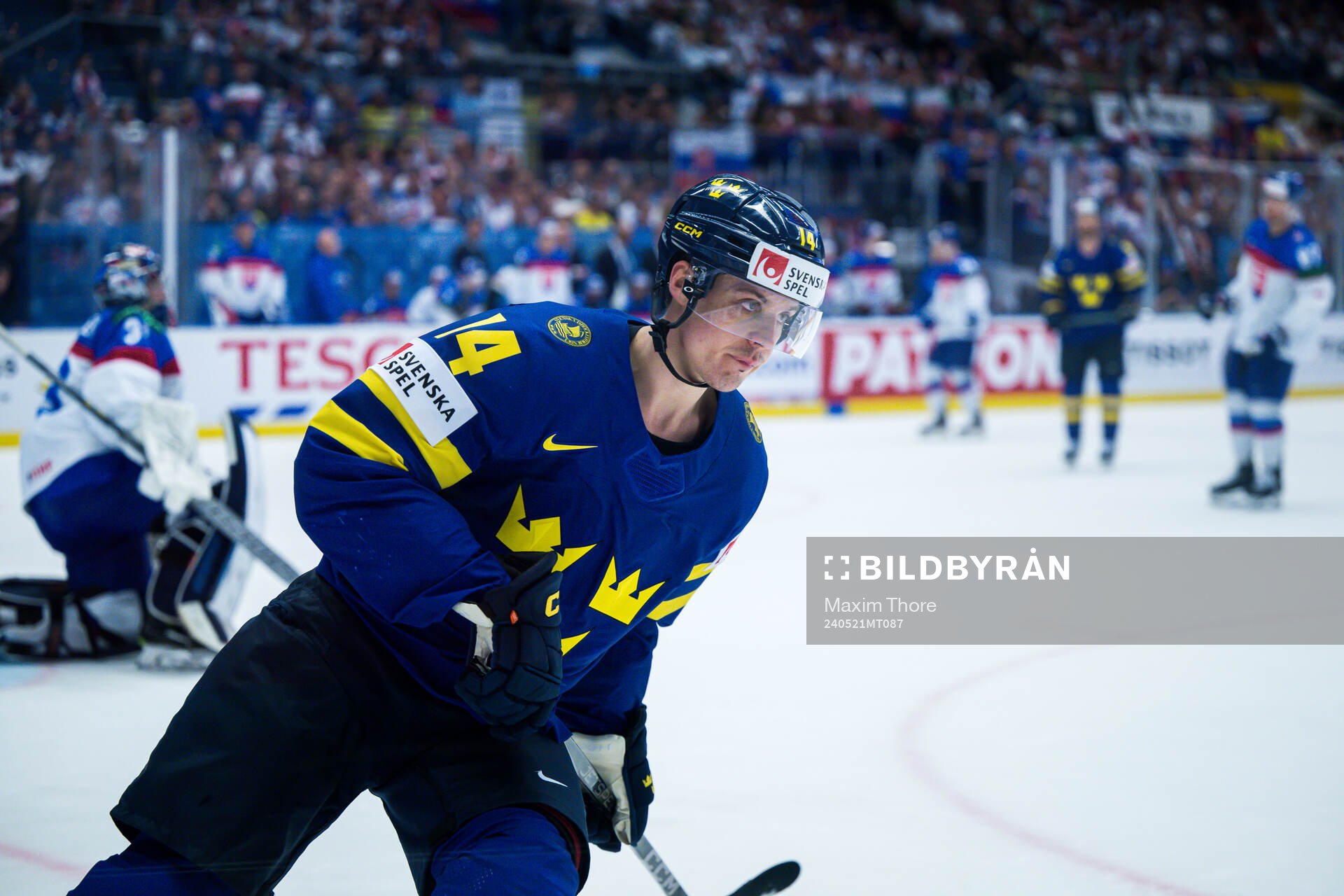 Joel Eriksson Ek of Sweden