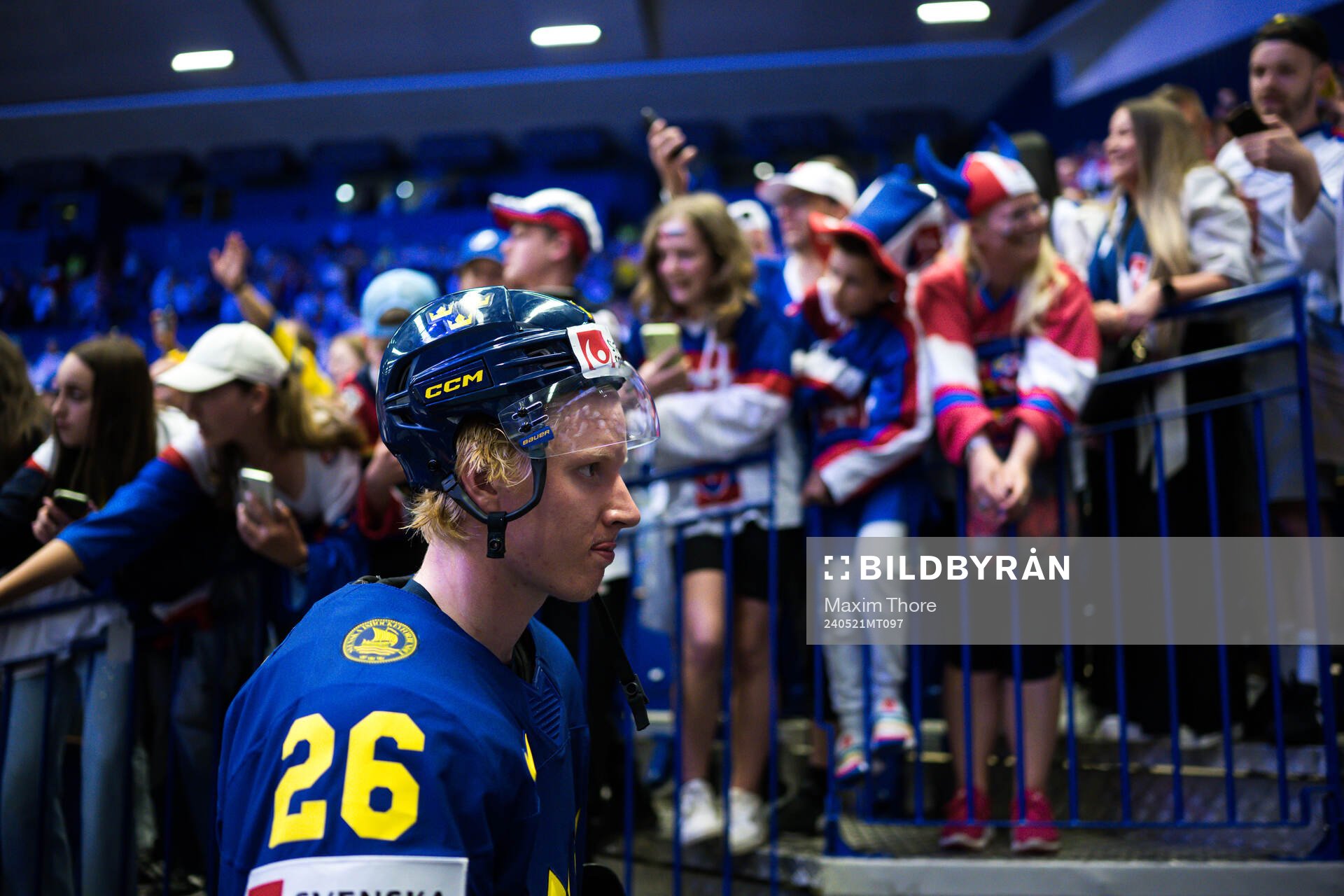 Rasmus Dahlin of Sweden