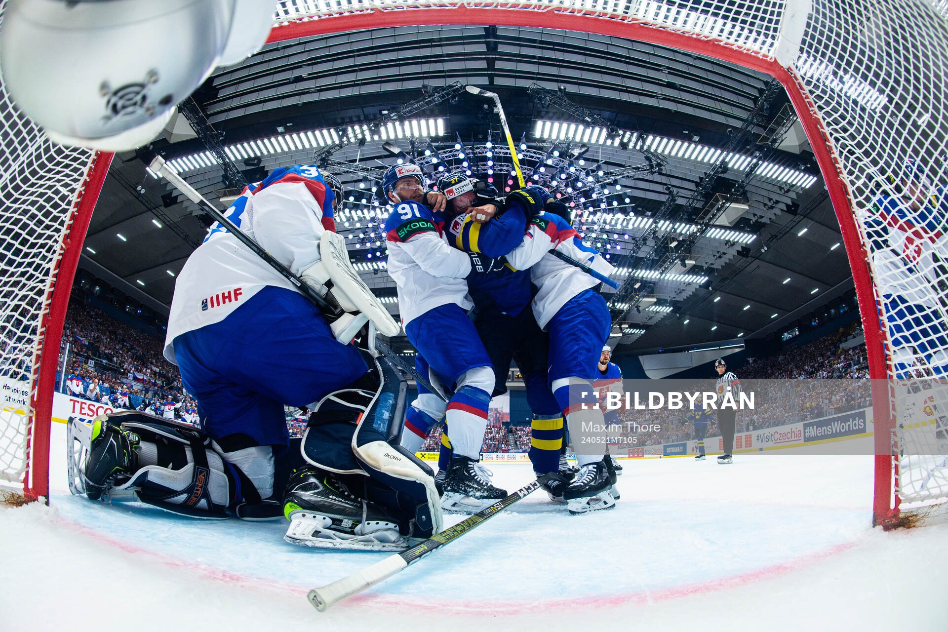 Isac Lundeström of Sweden against Matus Sukel of Slovakia