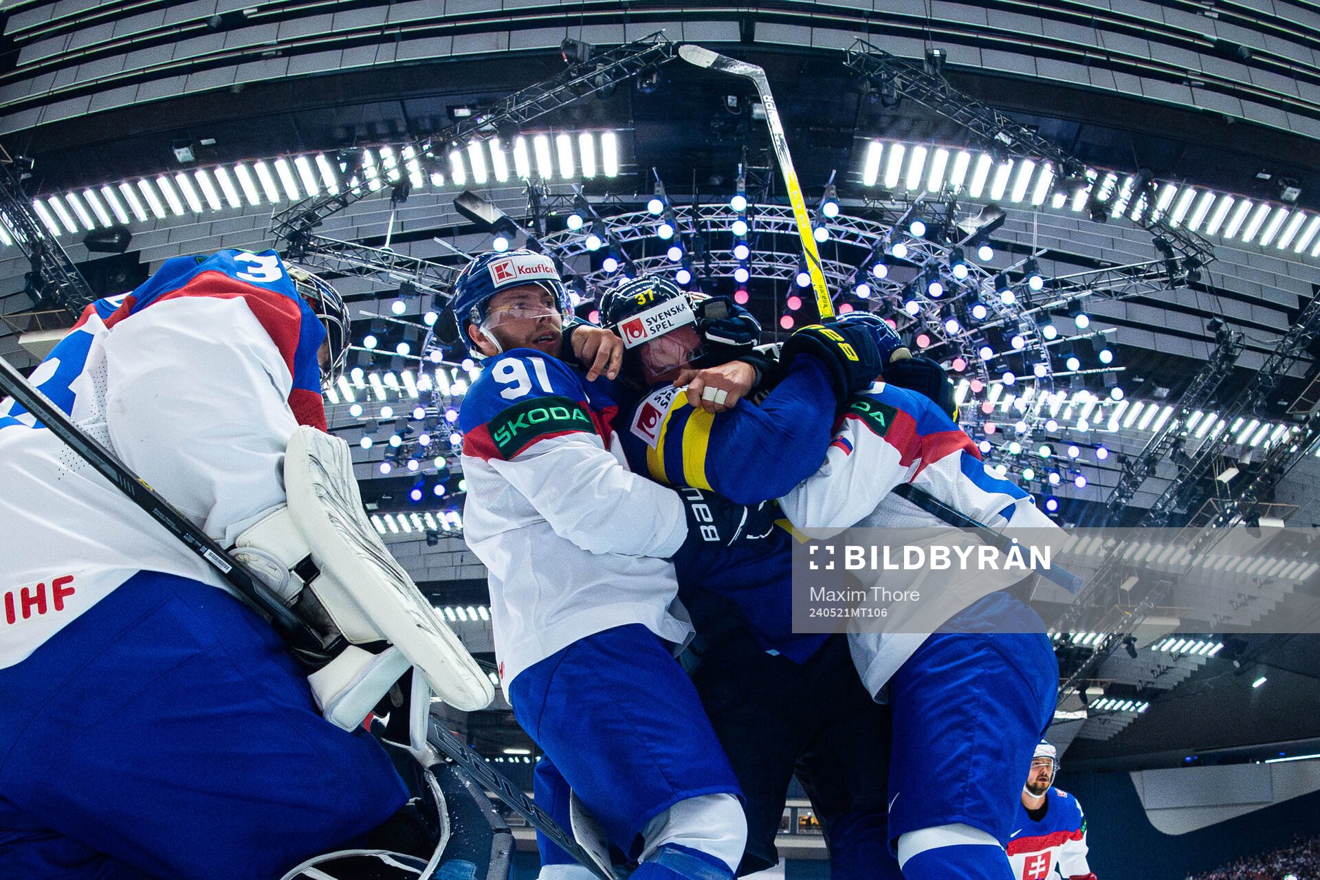 Isac Lundeström of Sweden against Matus Sukel of Slovakia