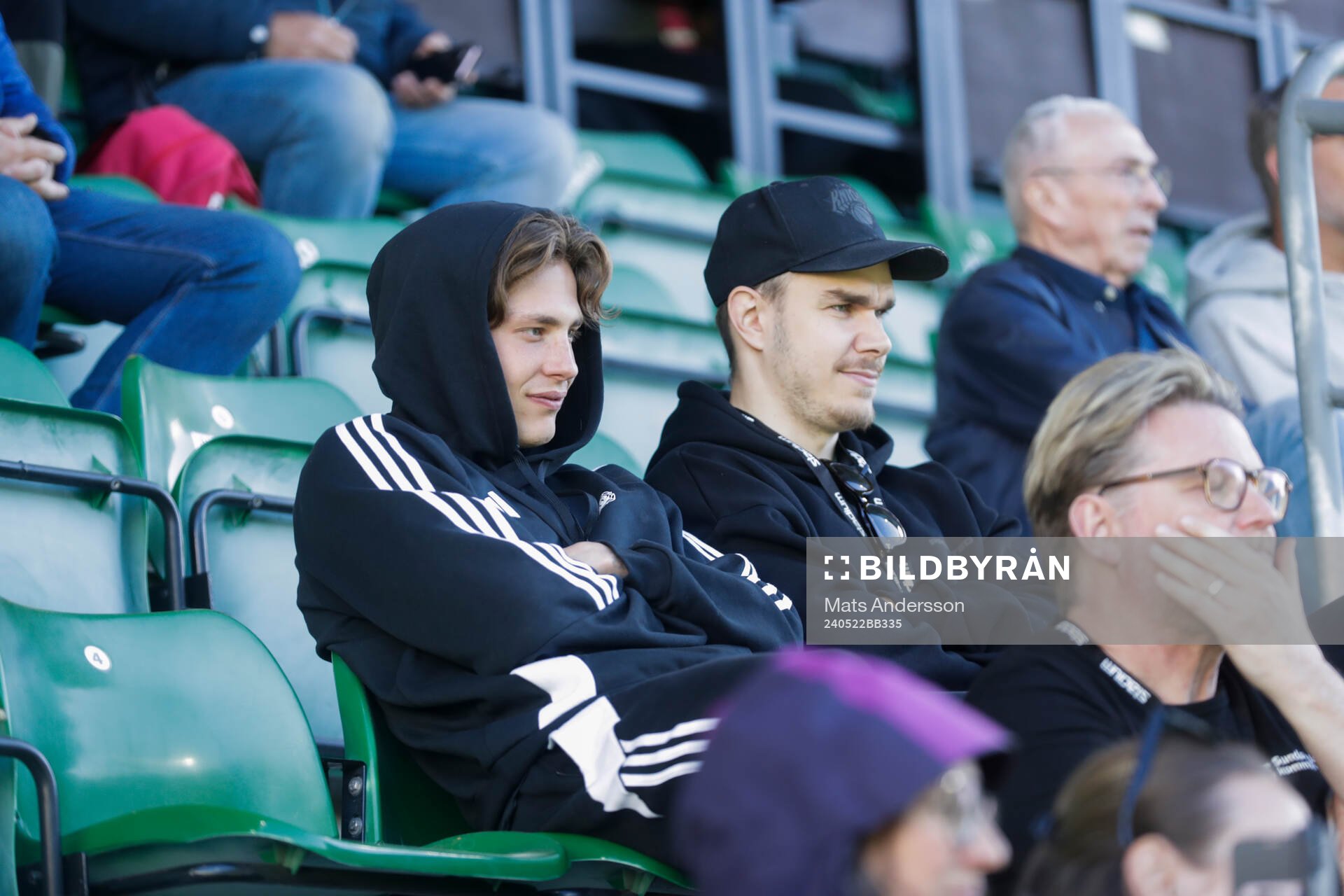 GIF Sundsvalls Jesper Carström och Dusan Jajic på