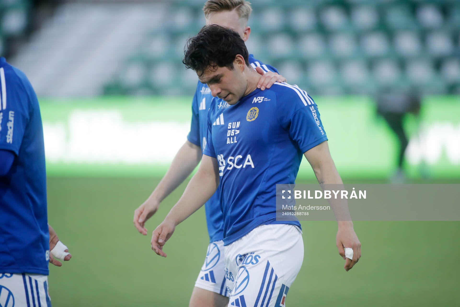 GIF Sundsvalls Marcelo Palomino deppar