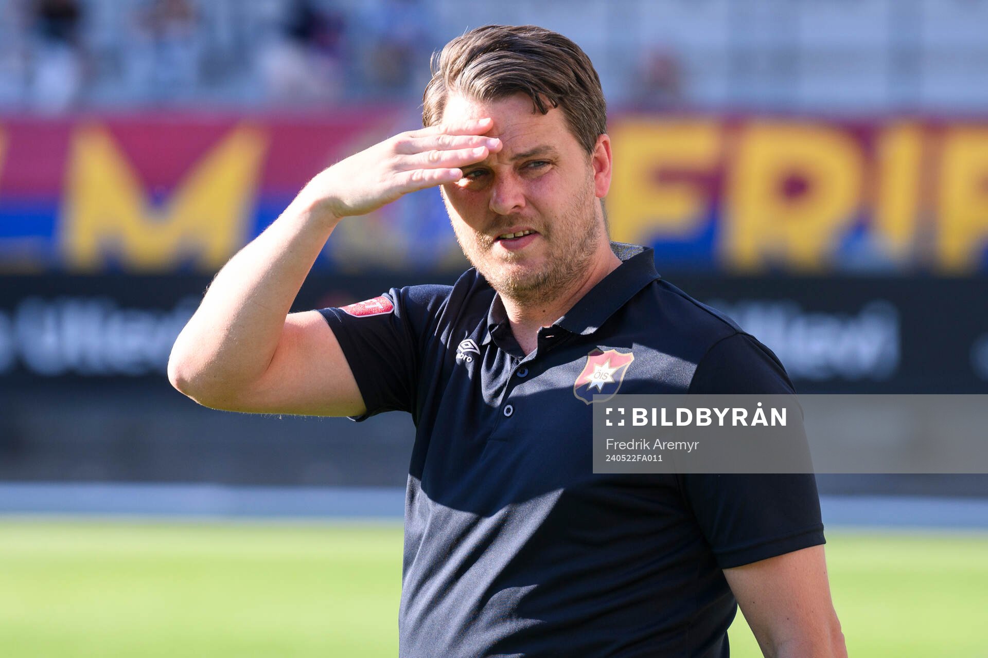 Örgrytes tränare Andreas Holmberg