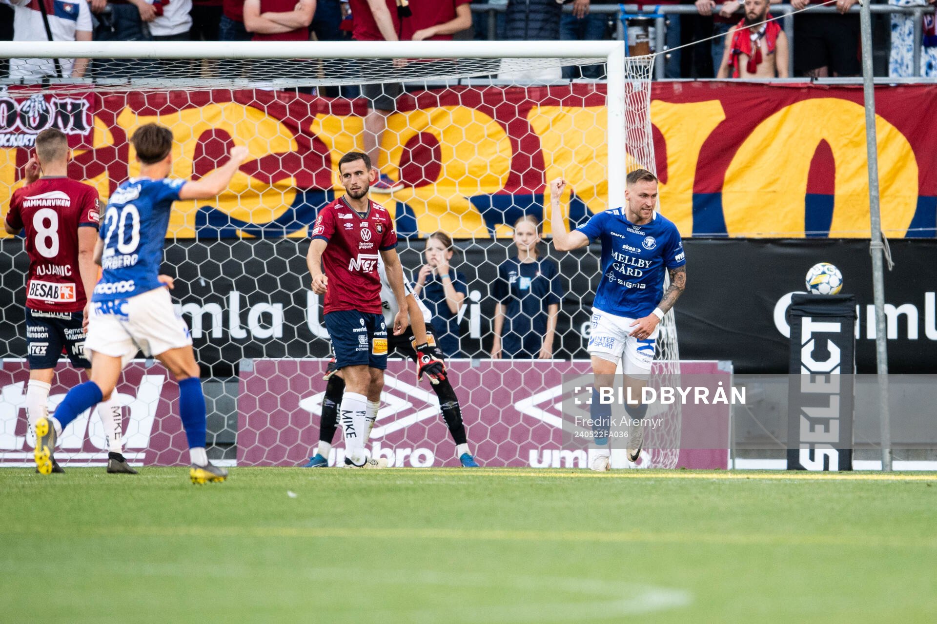 Trelleborgs Filip Bohman jublar