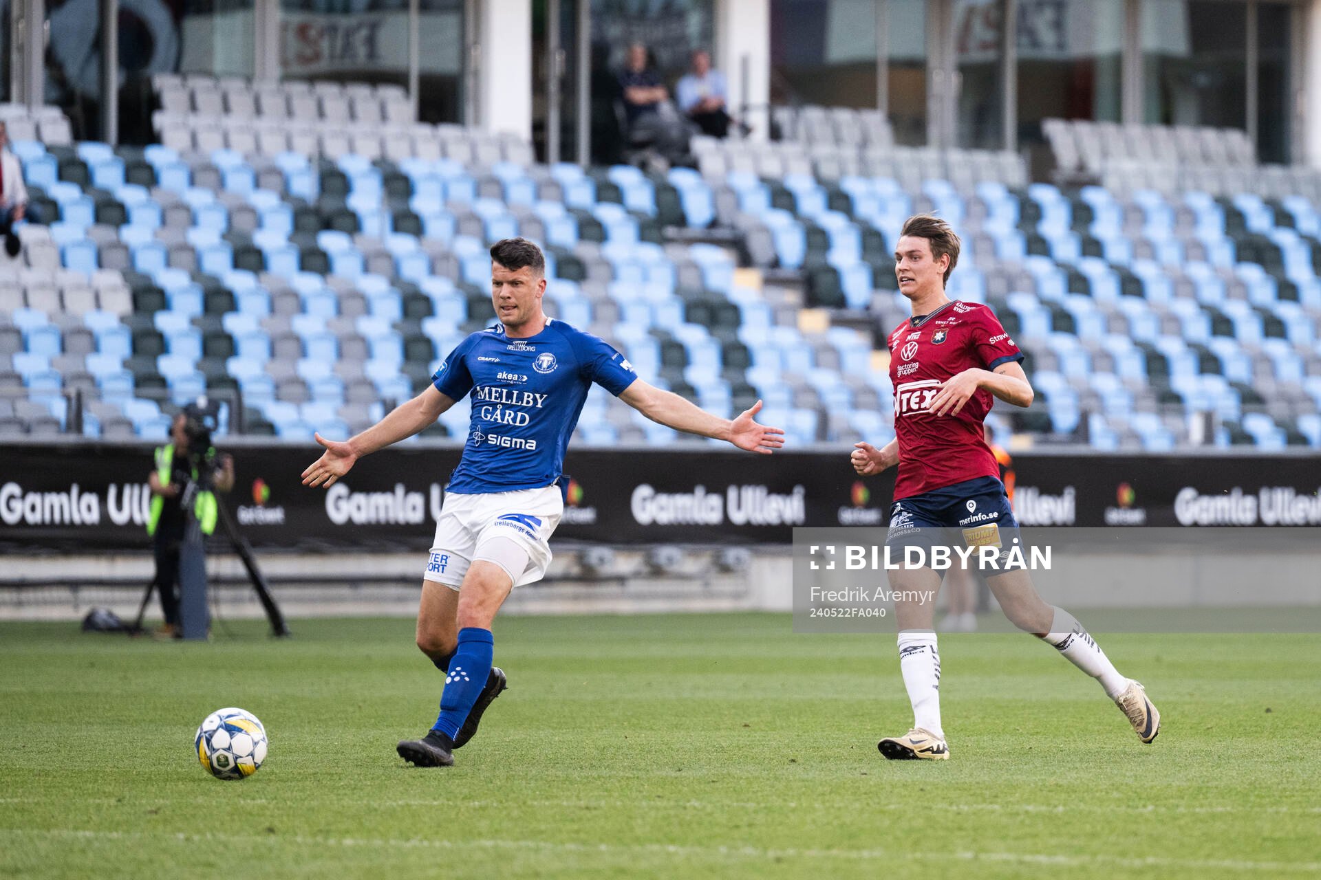 Trelleborgs Mattias Andersson och Örgrytes Noah