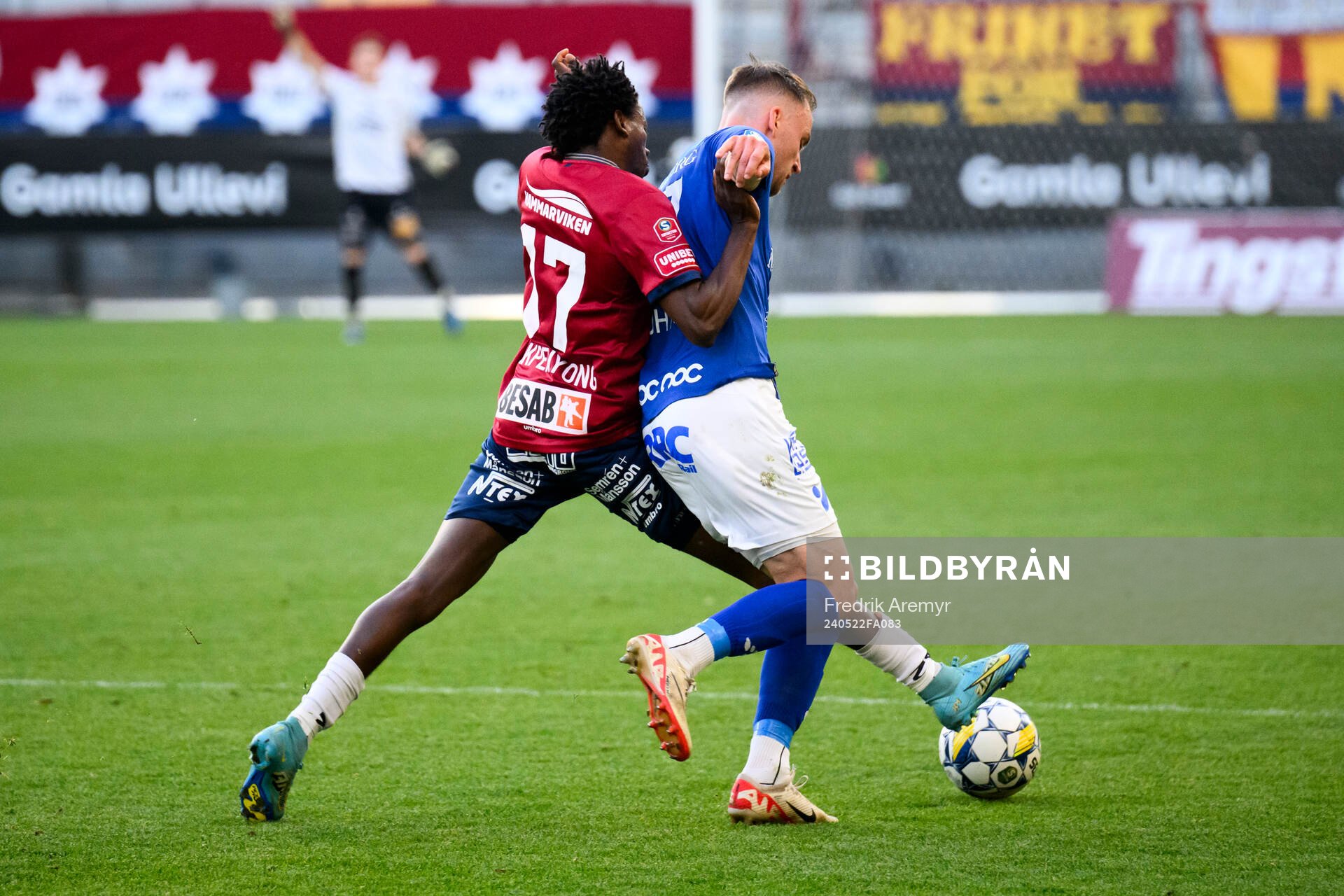 Örgrytes Emmanuel Imoh Ekpenyong  och Trelleborgs Filip