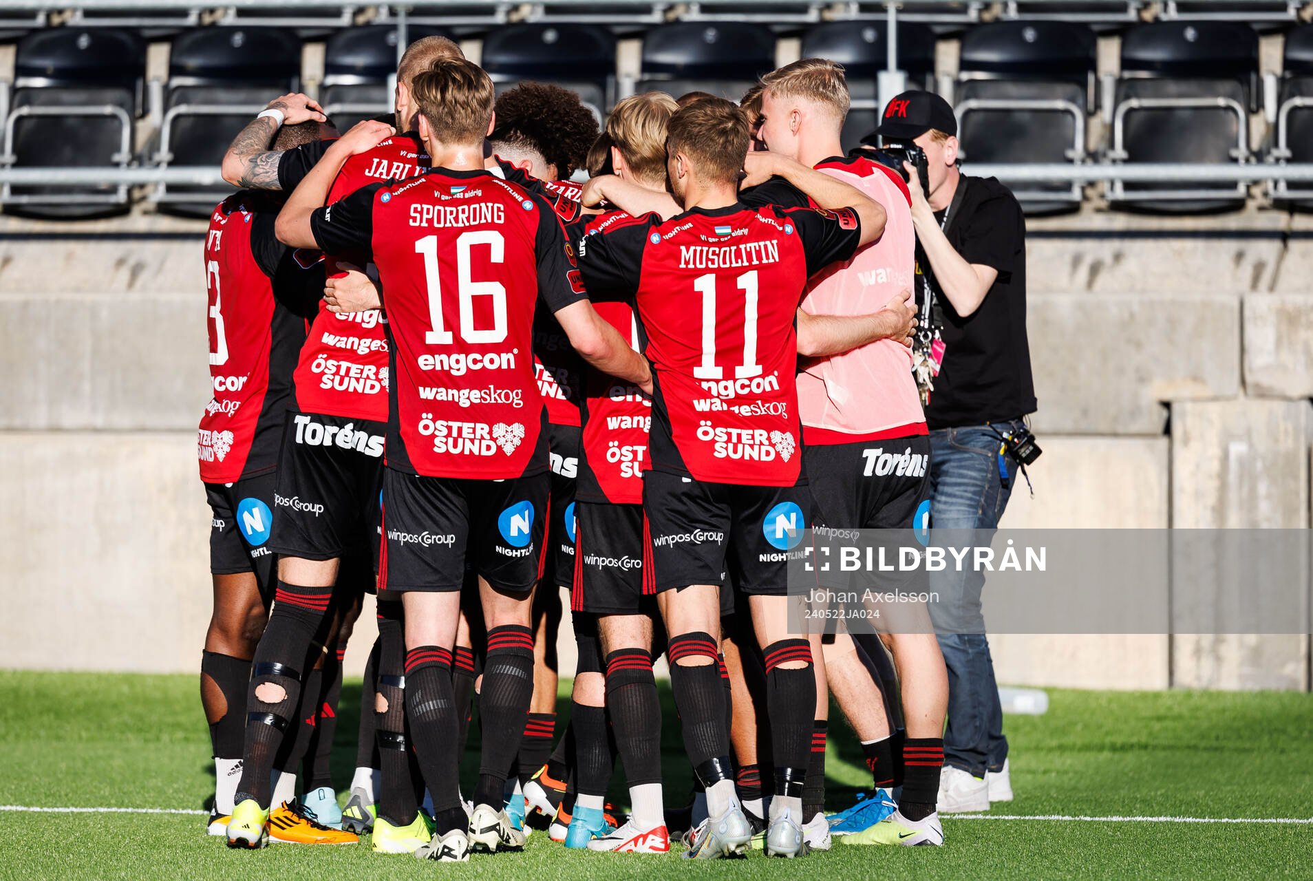Östersunds Erick Brendon Pinheiro Da Silva jublar