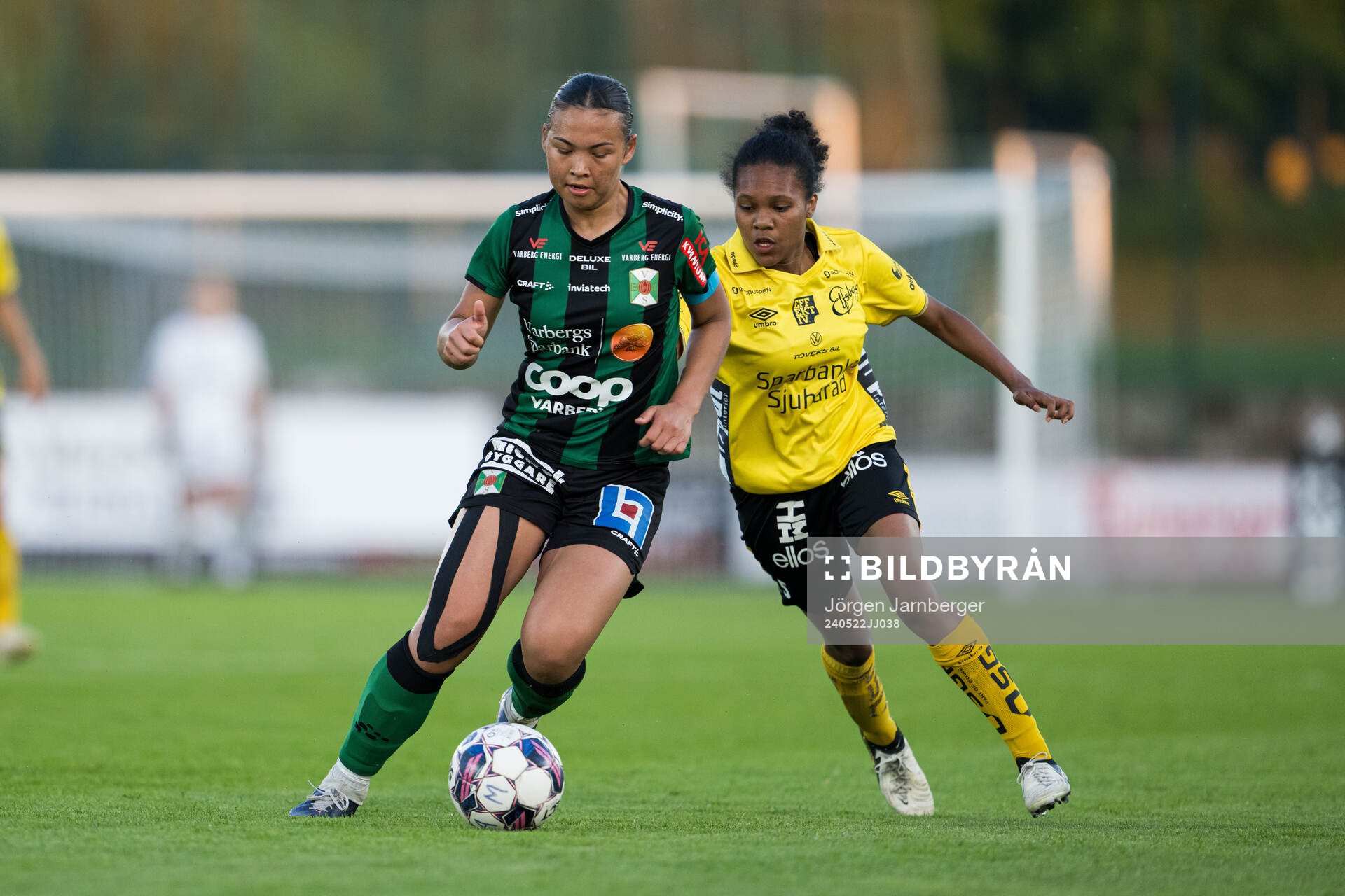 Varbergs BoISs Matilda Mårtensson och Elfsborgs Vanessa