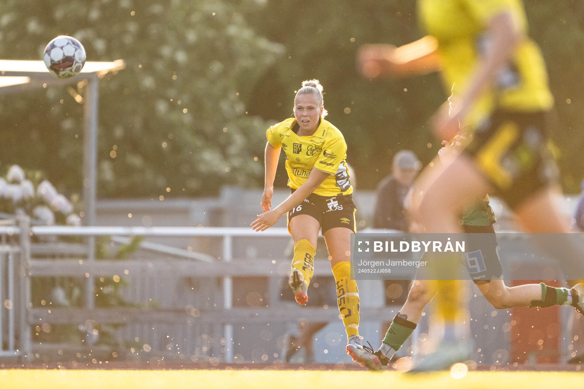under fotbollsmatchen i Svenska Cupen mellan Varbergs BoIS