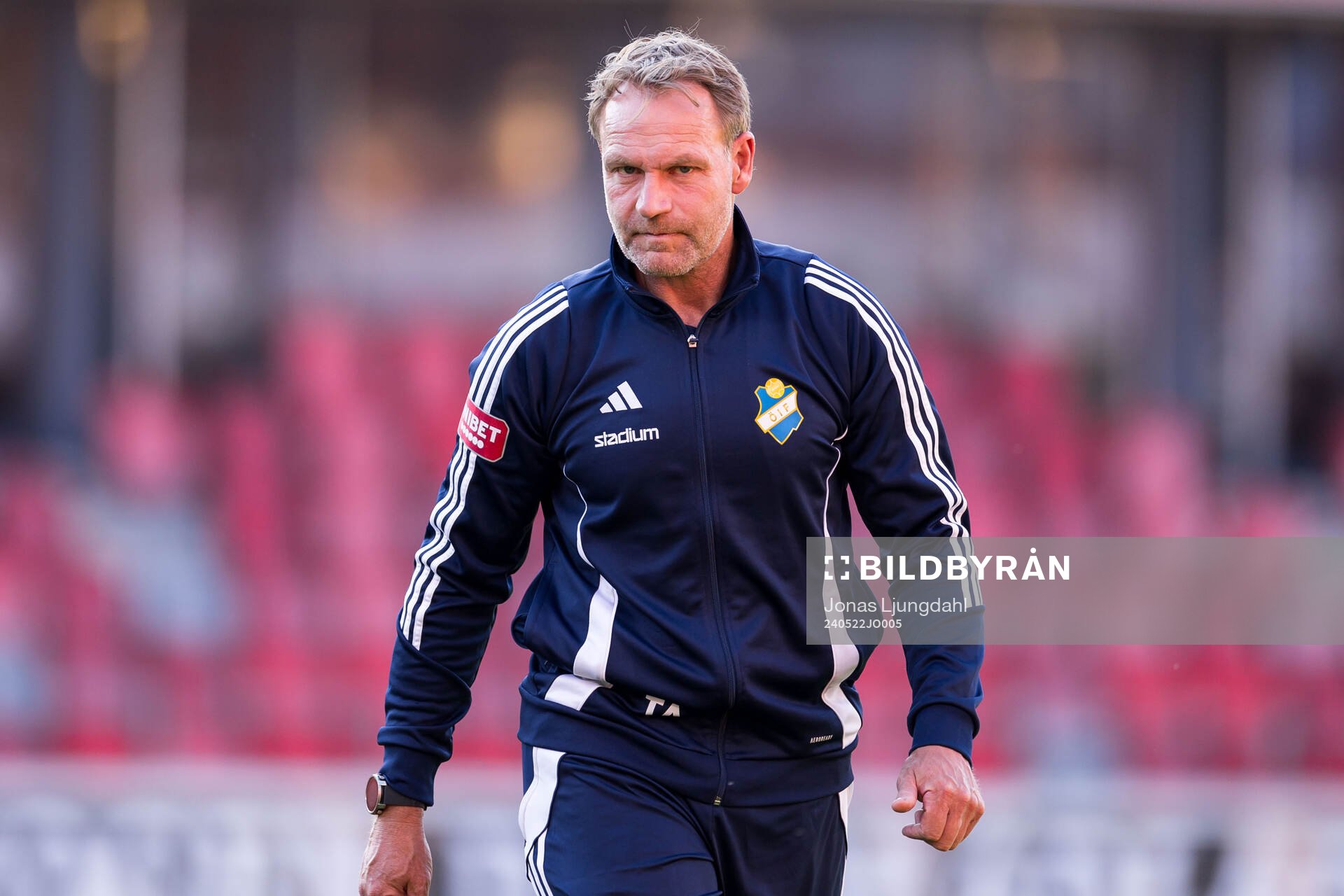 Östers assisterande tränare Torbjörn Arvidsson