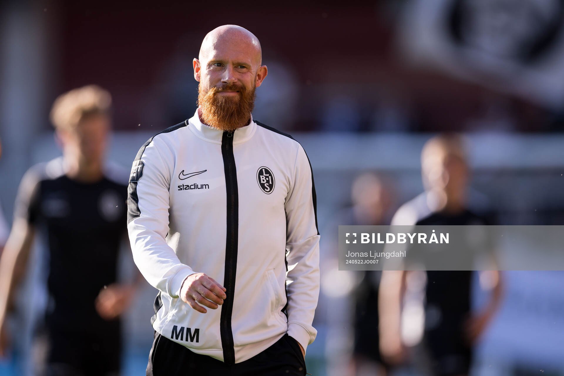 Landskronas tränare Max Mölder