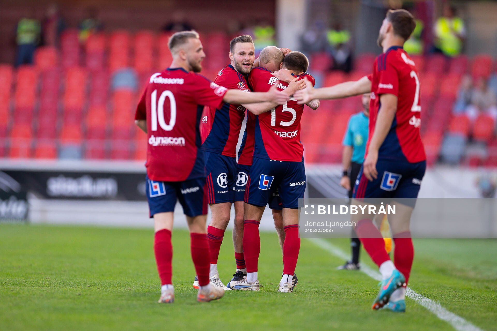 Östers Niklas Söderberg, Adam Bergmark Wiberg och Ivan