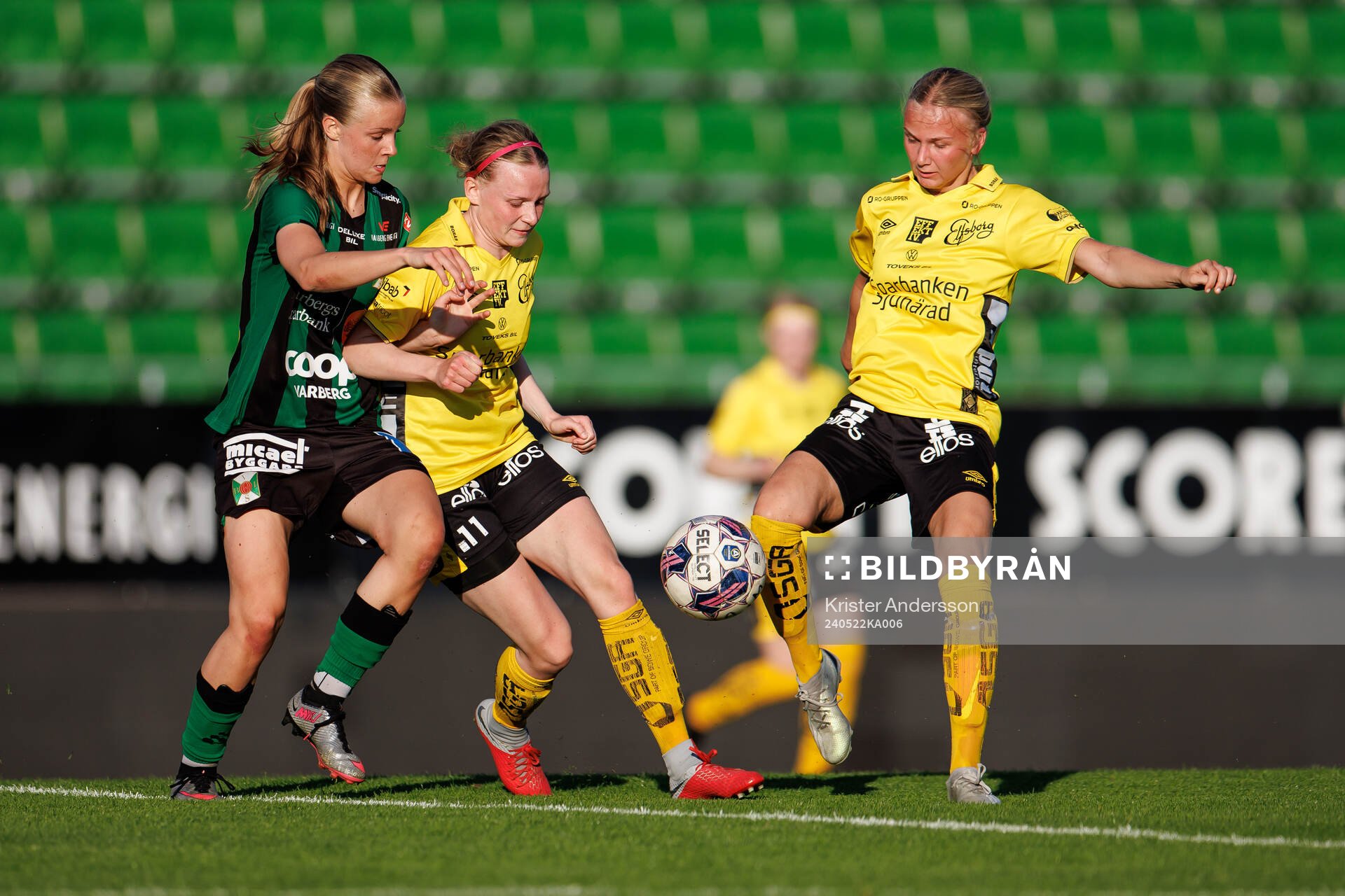 Varbergs BoISs Mollie Josefsson, Elfsborgs Leann Nyström