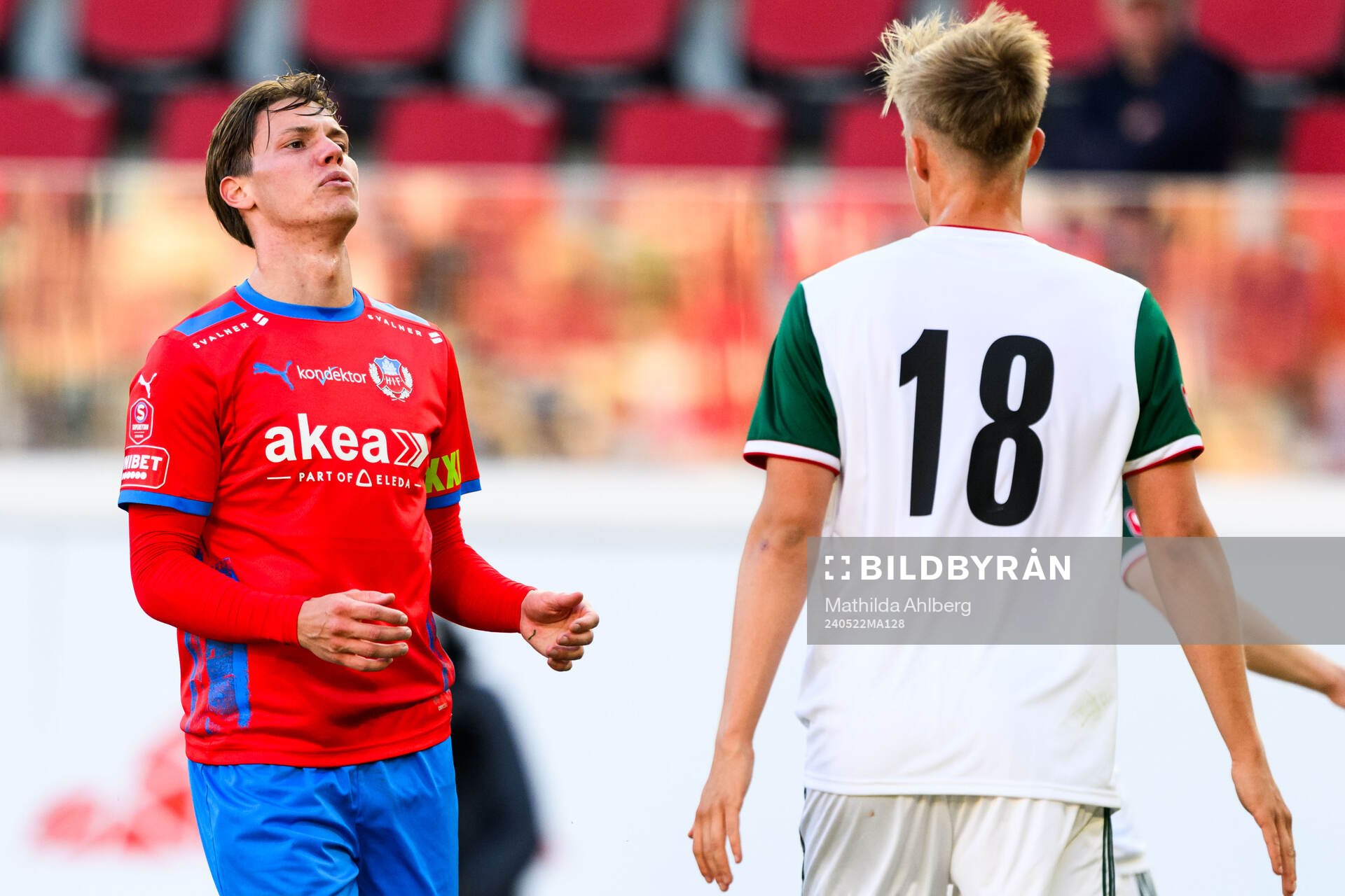 Helsingborgs Taylor Silverholt deppar