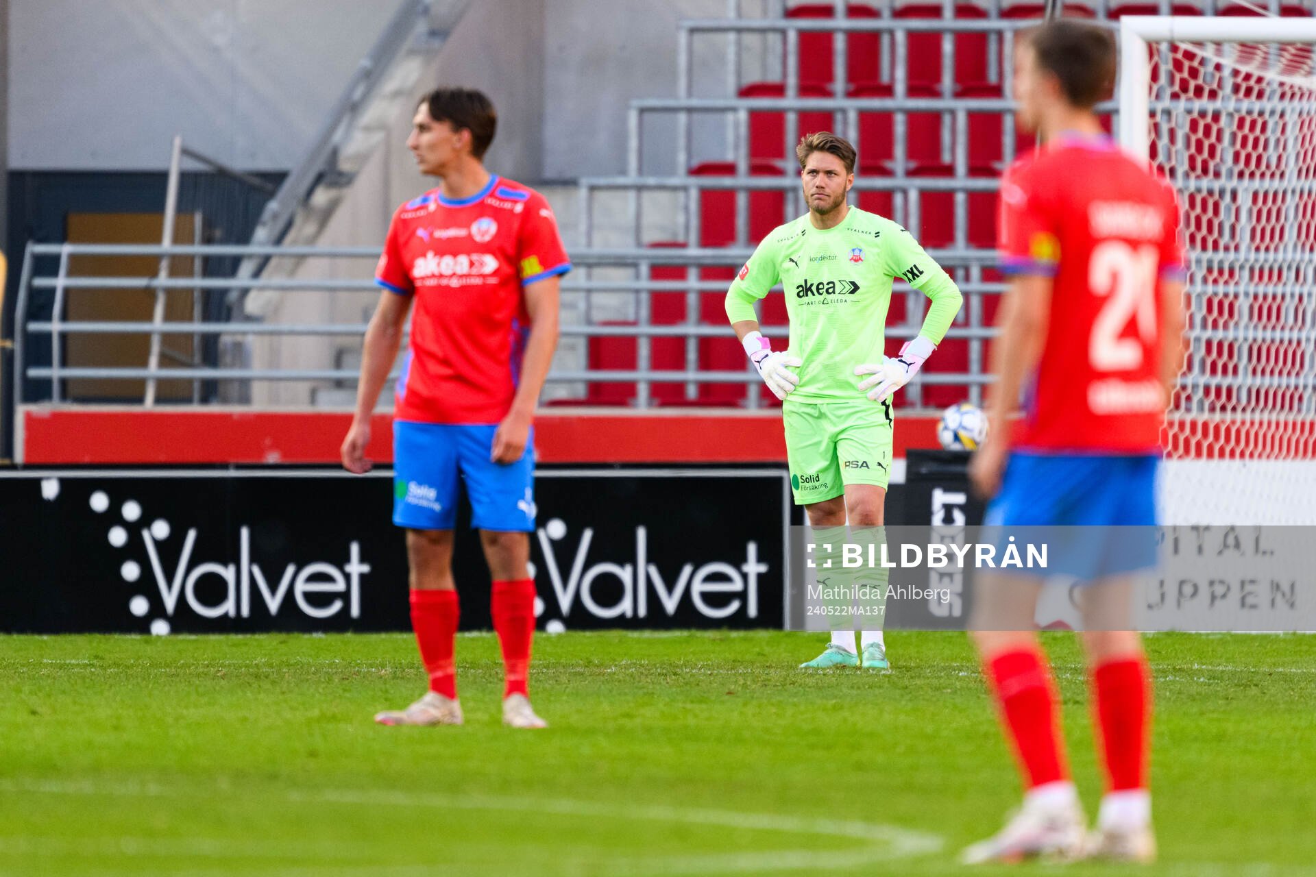 Helsingborgs Kalle Joelsson deppar