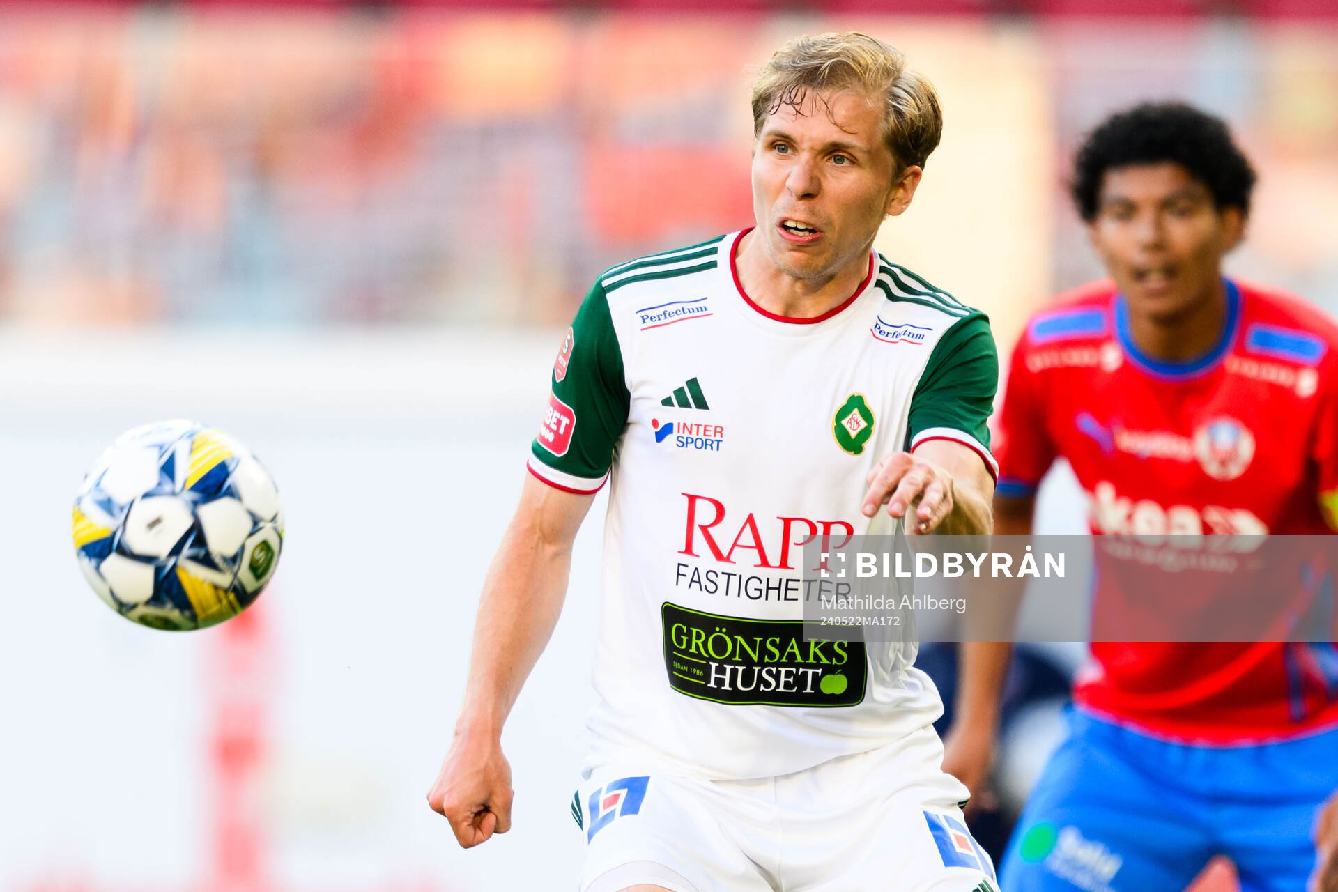 Skövde AIKs Samuel Sörman och