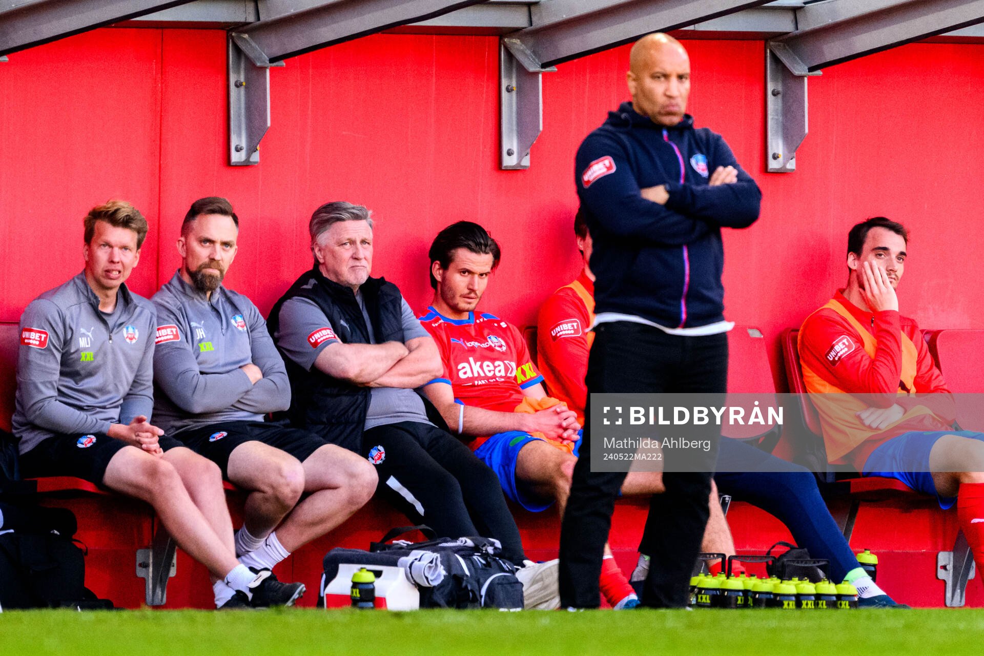 Helsingborgs Wilhelm Loeper reagerar