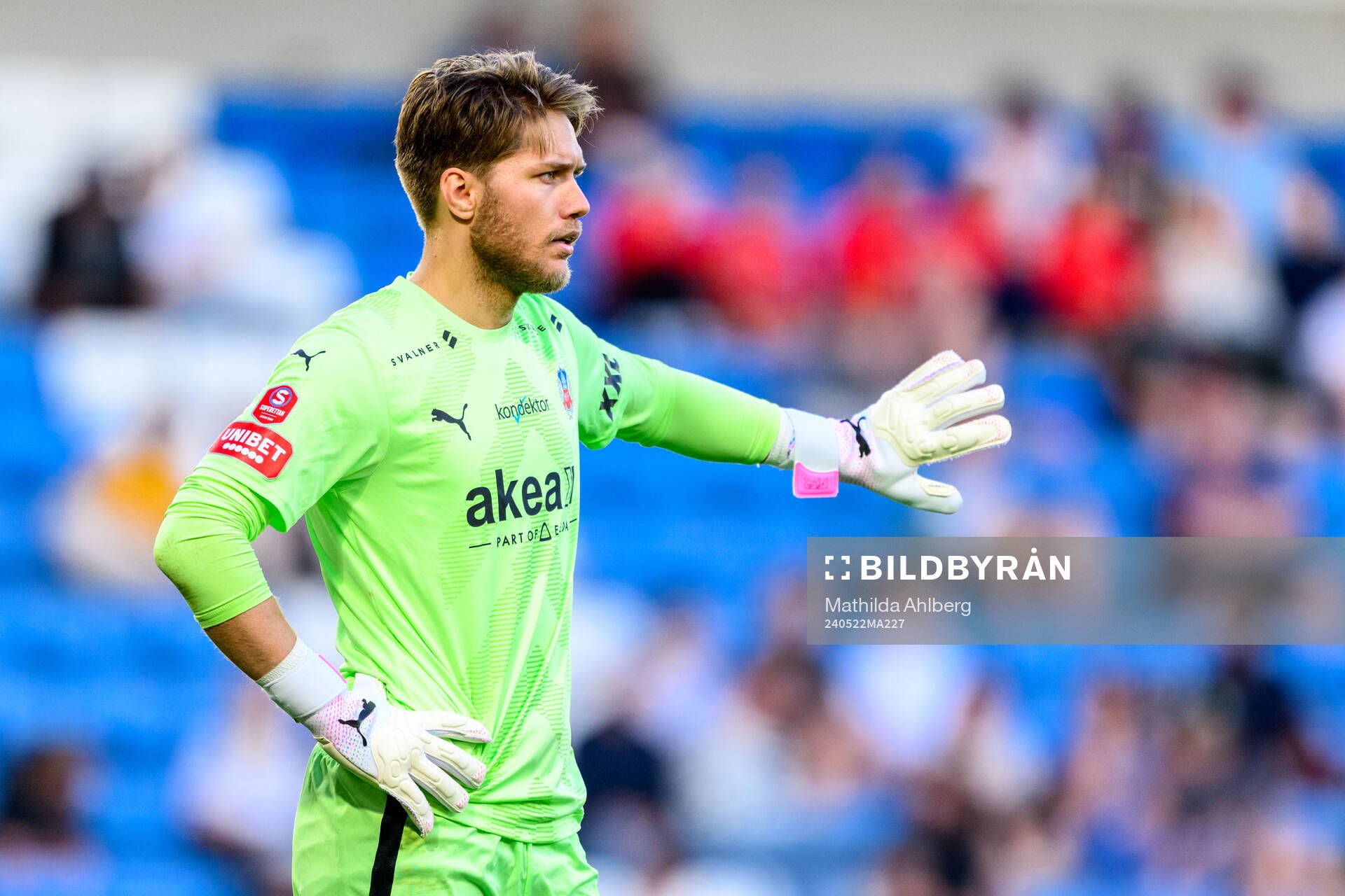 Helsingborgs målvakt Kalle Joelsson