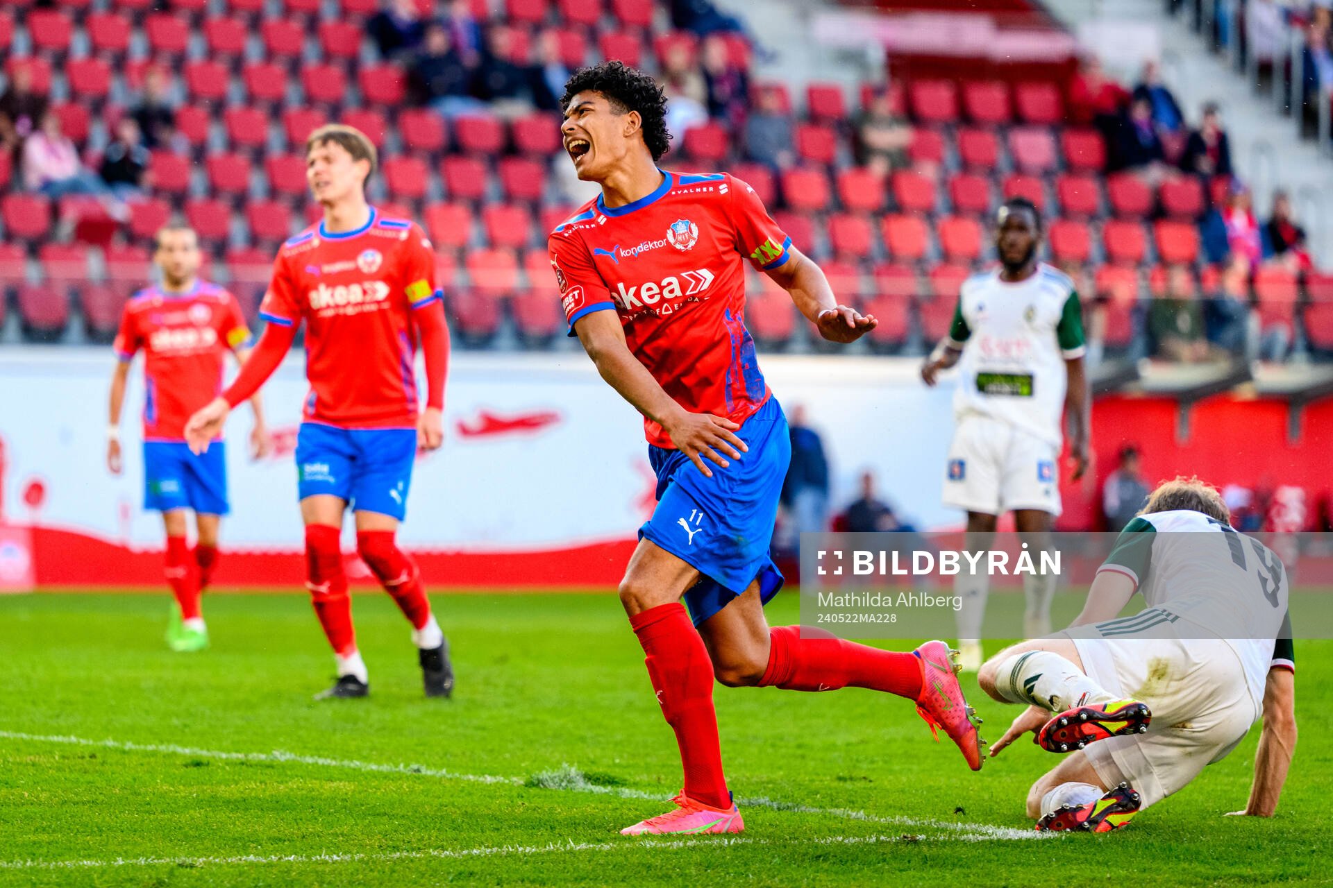 Helsingborgs Milan Silva Rasmussen deppar