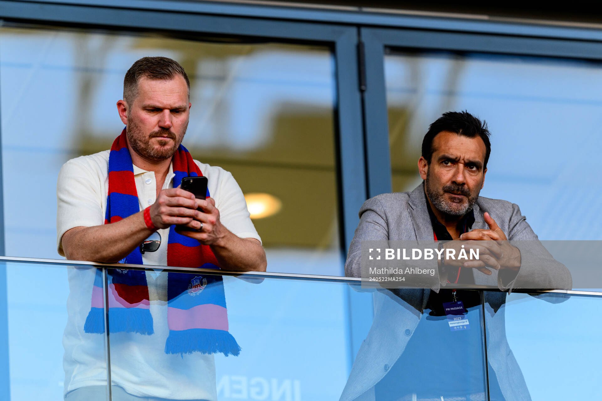 David Nilsson Sträng, ledamot Helsingborgs IF och Stavros