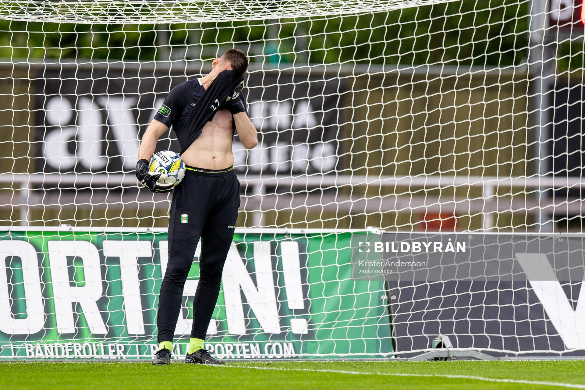 Varbergs målvakt David Olsson