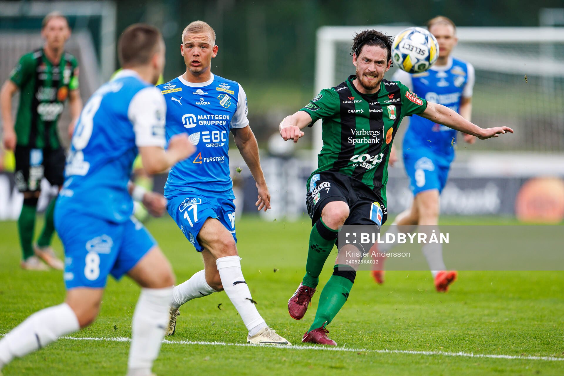 IK Oddevolds Olle Kjellman Olblad och Varbergs Robin