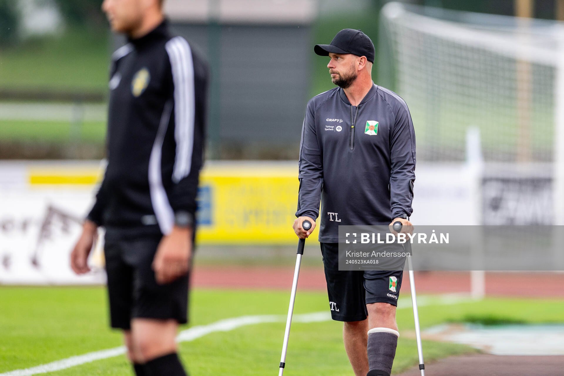 Varbergs tränare Tobias Linderoth