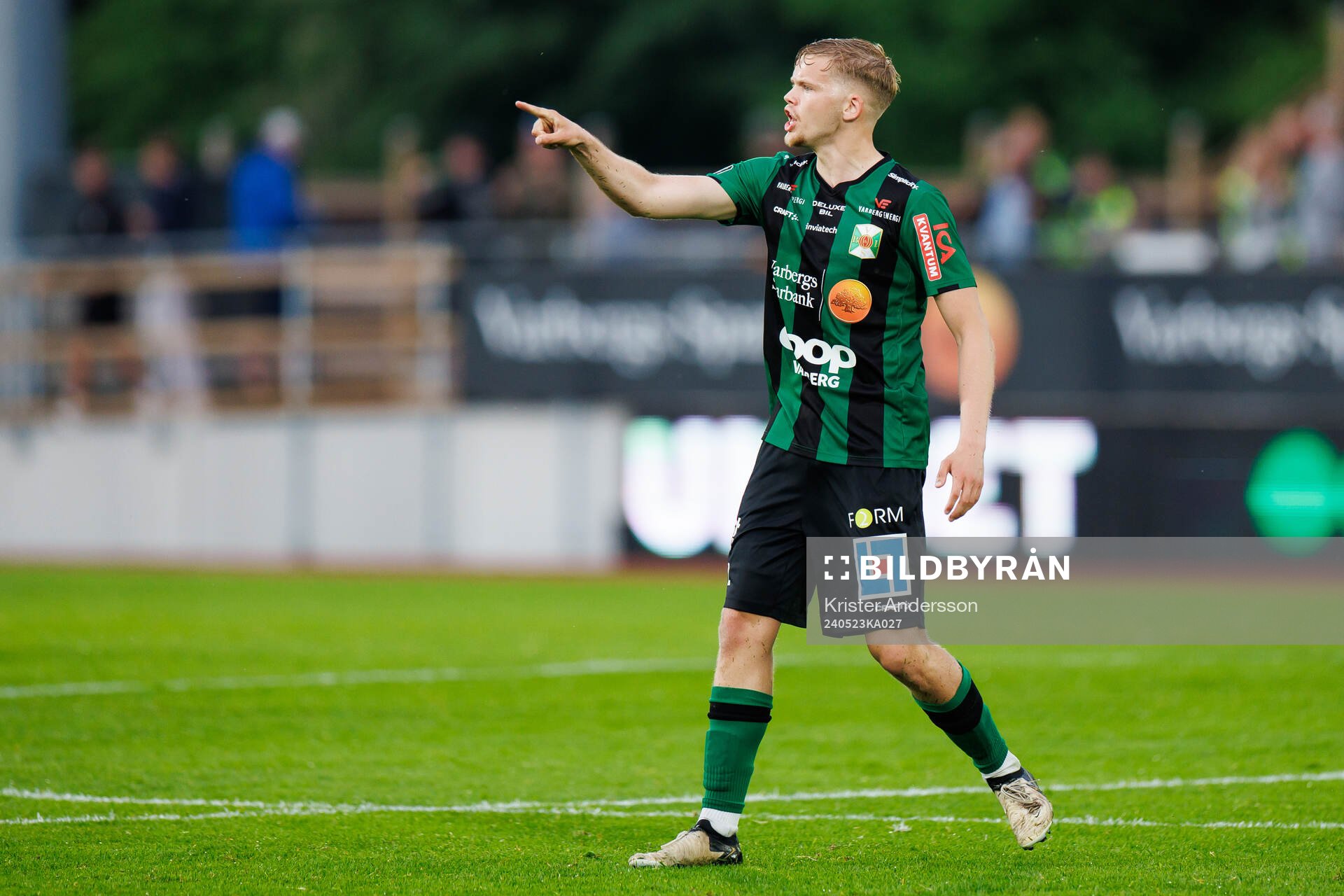 Varbergs Leo Frigell Jansson jublar